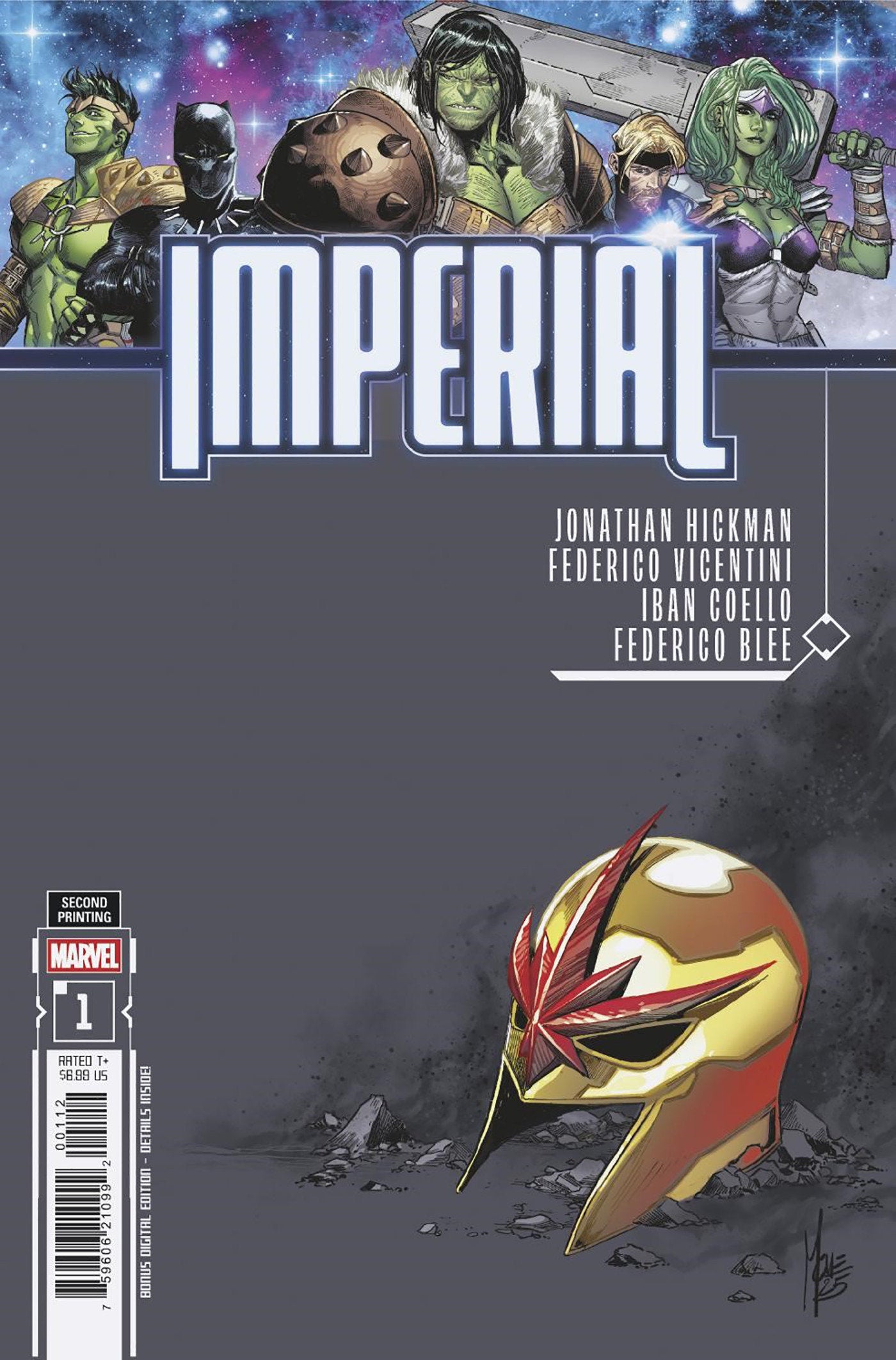 IMPERIAL #1 MARCO CHECCHETTO 2ND PRINTING VARIANT - ISBN: 75960621099200112 - Release Date: 7/16/25