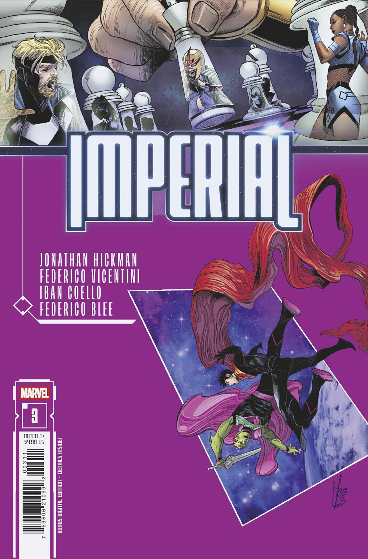 IMPERIAL #3 - ISBN: 75960621099200311 - Release Date: 8/20/25