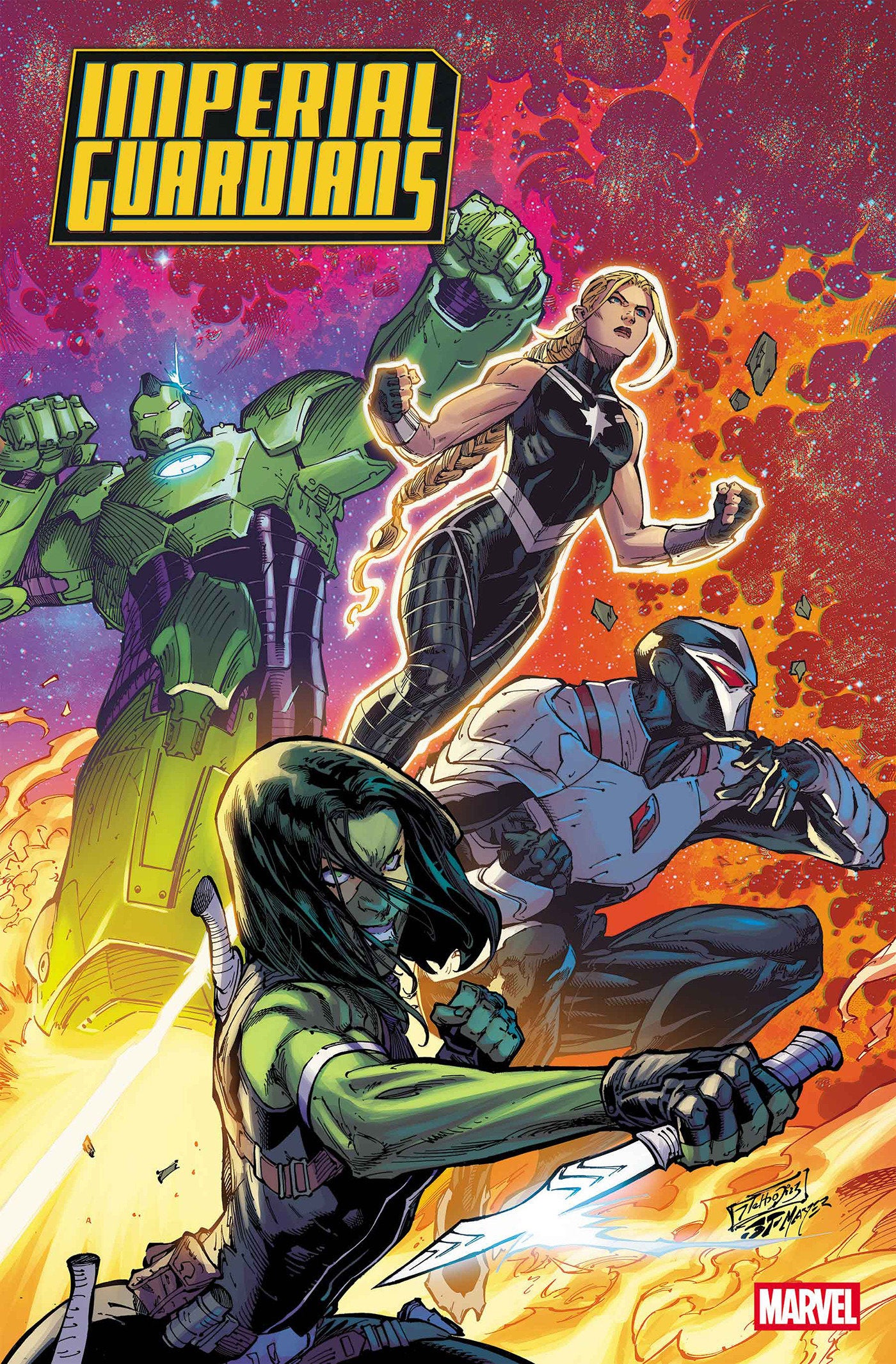 IMPERIAL GUARDIANS #1 NETHO DIAZ VARIANT ISBN: 75960621101200131 - FOC DATE: 02/09/2026 - Release Date: 03/11/2026