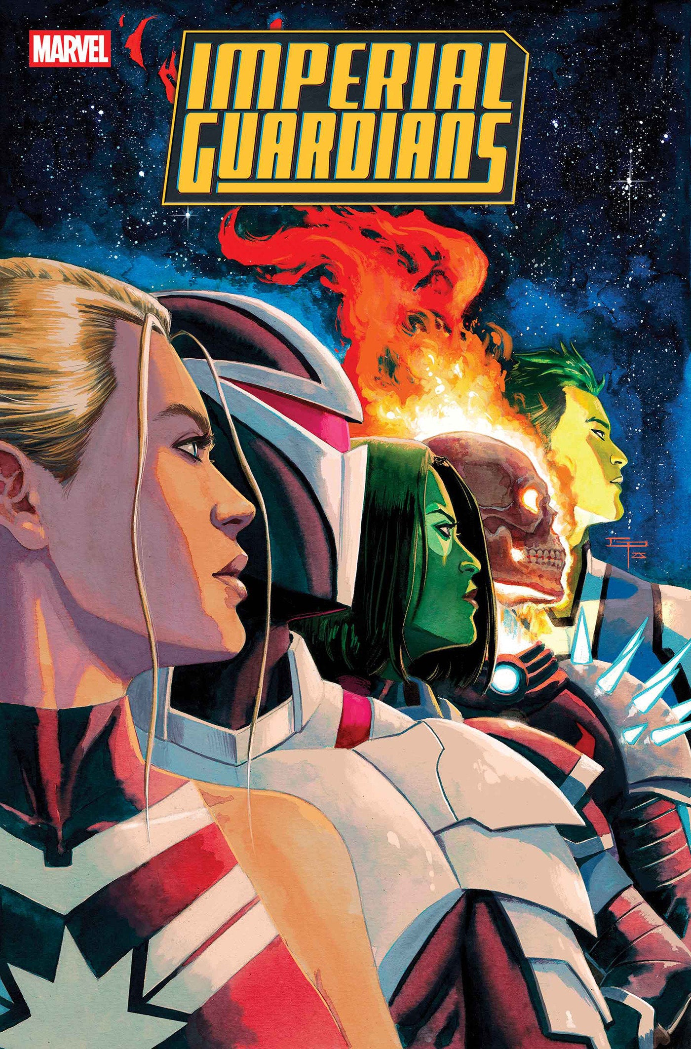 IMPERIAL GUARDIANS #2 GERMAN PERALTA VARIANT ISBN: 75960621101200231 - FOC DATE: 3/15/26 - Release Date: 4/15/26