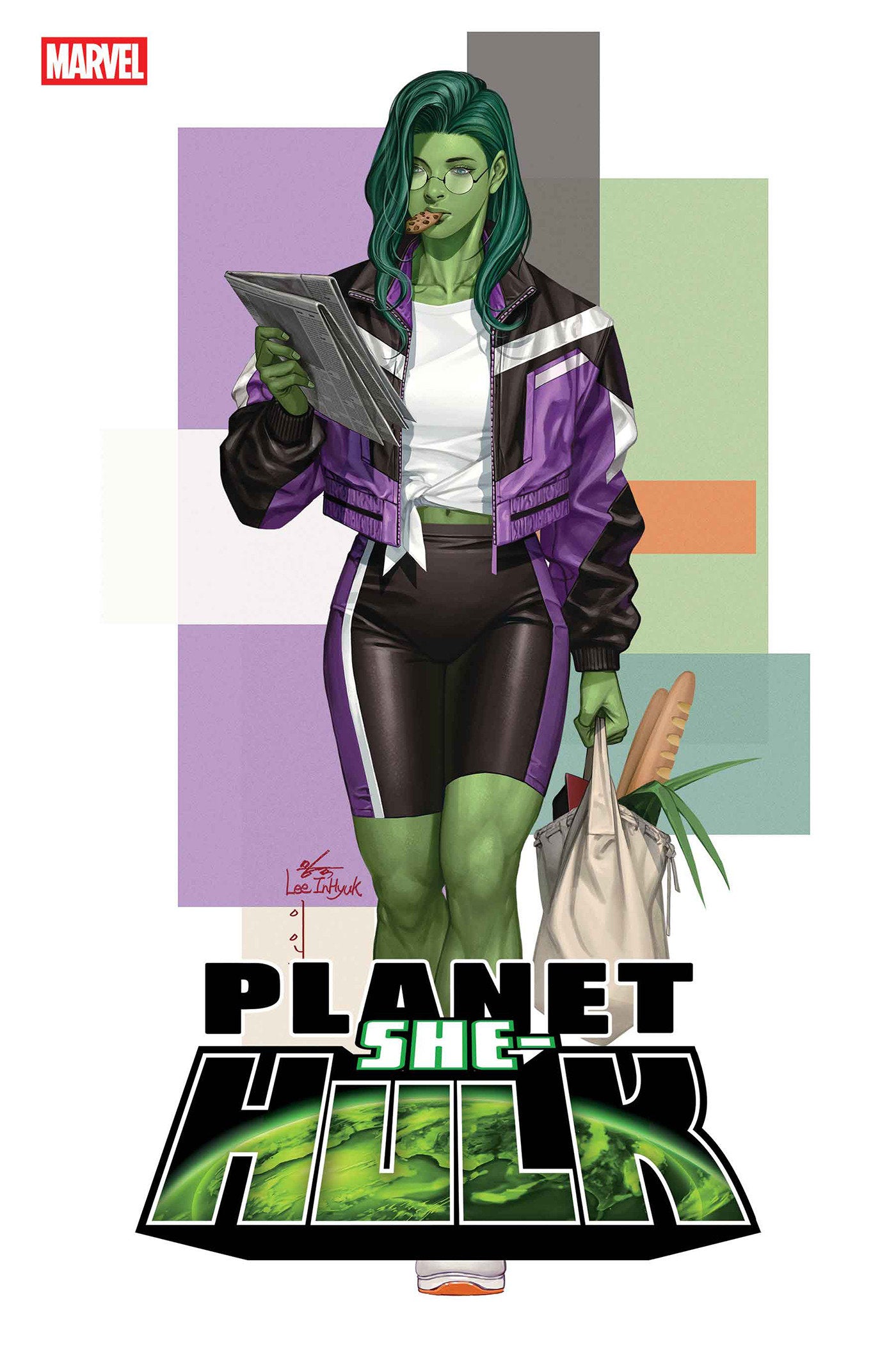 PLANET SHE-HULK #1 INHYUK LEE STREET-VERSE VARIANT ISBN: 75960621102900131 - Release Date: 11/5/25