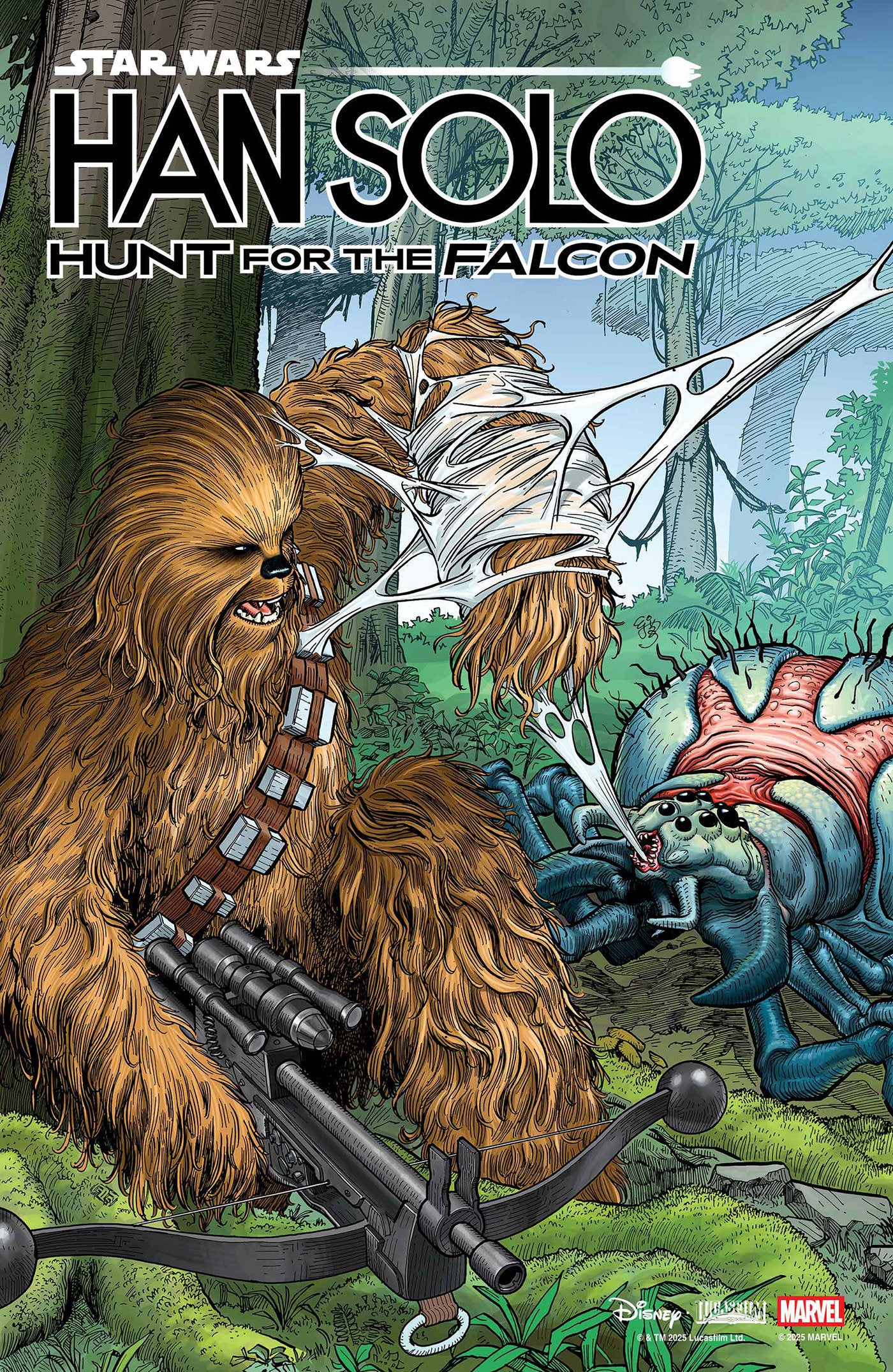 STAR WARS: HAN SOLO - HUNT FOR THE FALCON #1 E.J. SU VARIANT - 9/3/25 - Release Date: 9/3/25