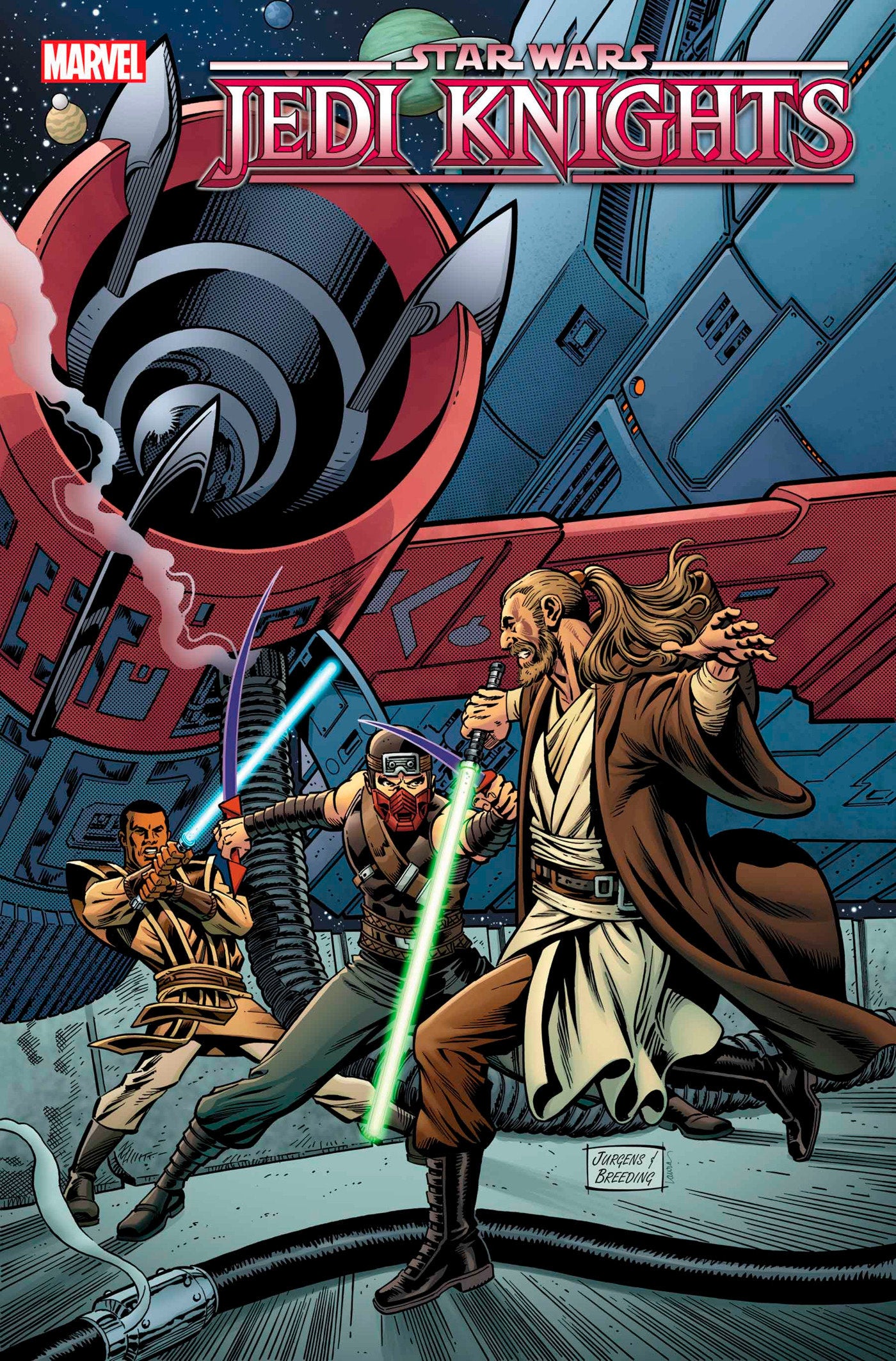 STAR WARS: JEDI KNIGHTS #1 DAN JURGENS CLASSIC HOMAGE VARIANT - Release Date: 3/5/25
