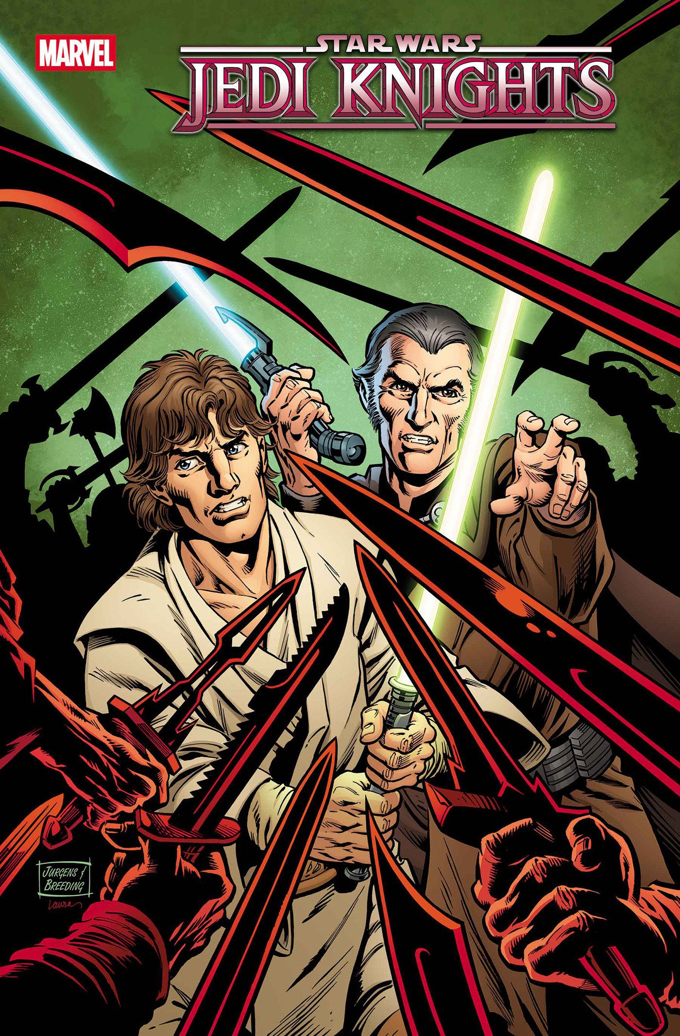 STAR WARS: JEDI KNIGHTS #9 DAN JURGENS CLASSIC HOMAGE VARIANT ISBN: 75960621106700931 - Release Date: 11/19/25