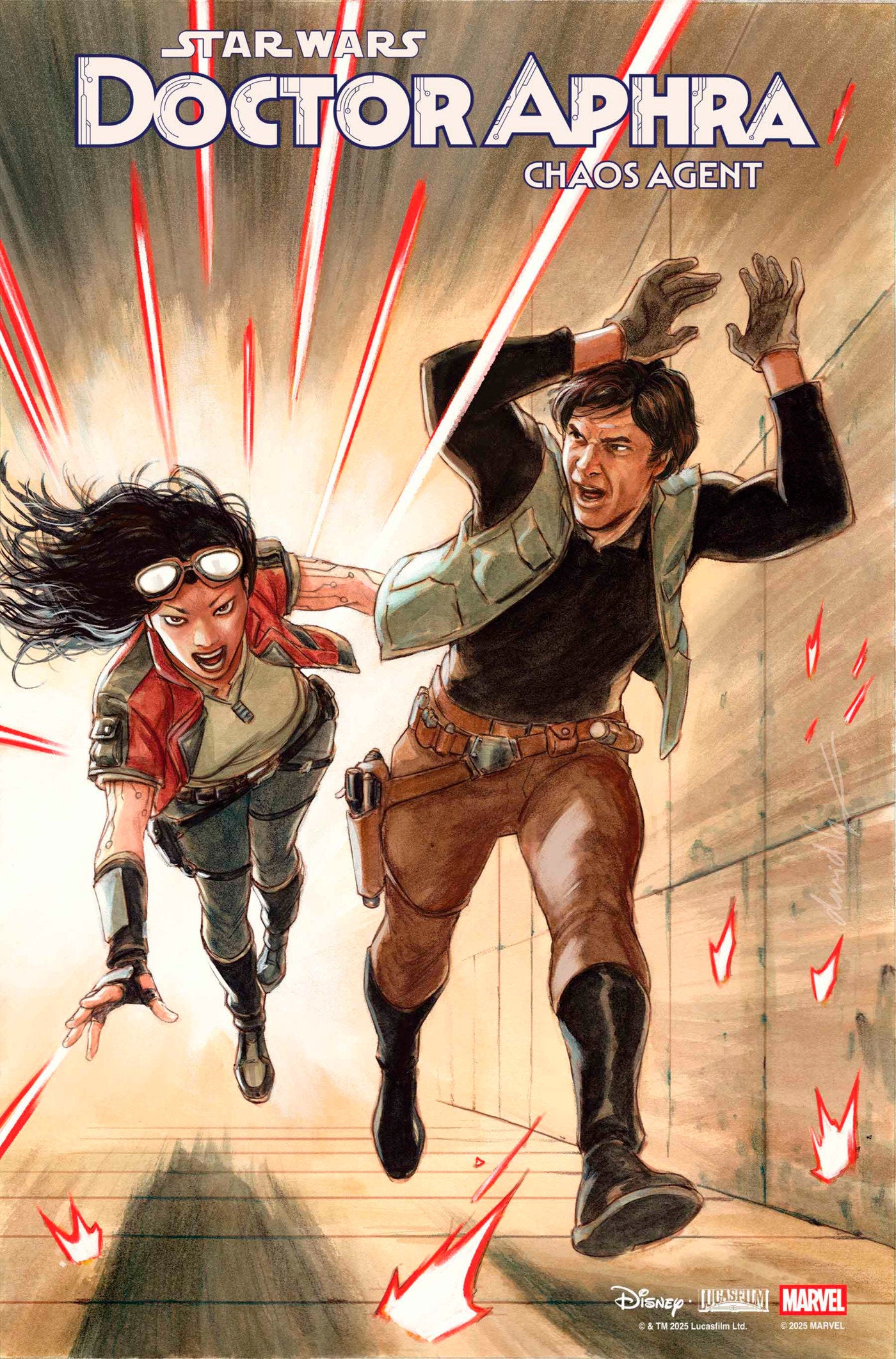 STAR WARS: DOCTOR APHRA - CHAOS AGENT #3 DAVID LOPEZ VARIANT - ISBN: 75960621107400331 - Release Date: 8/27/25