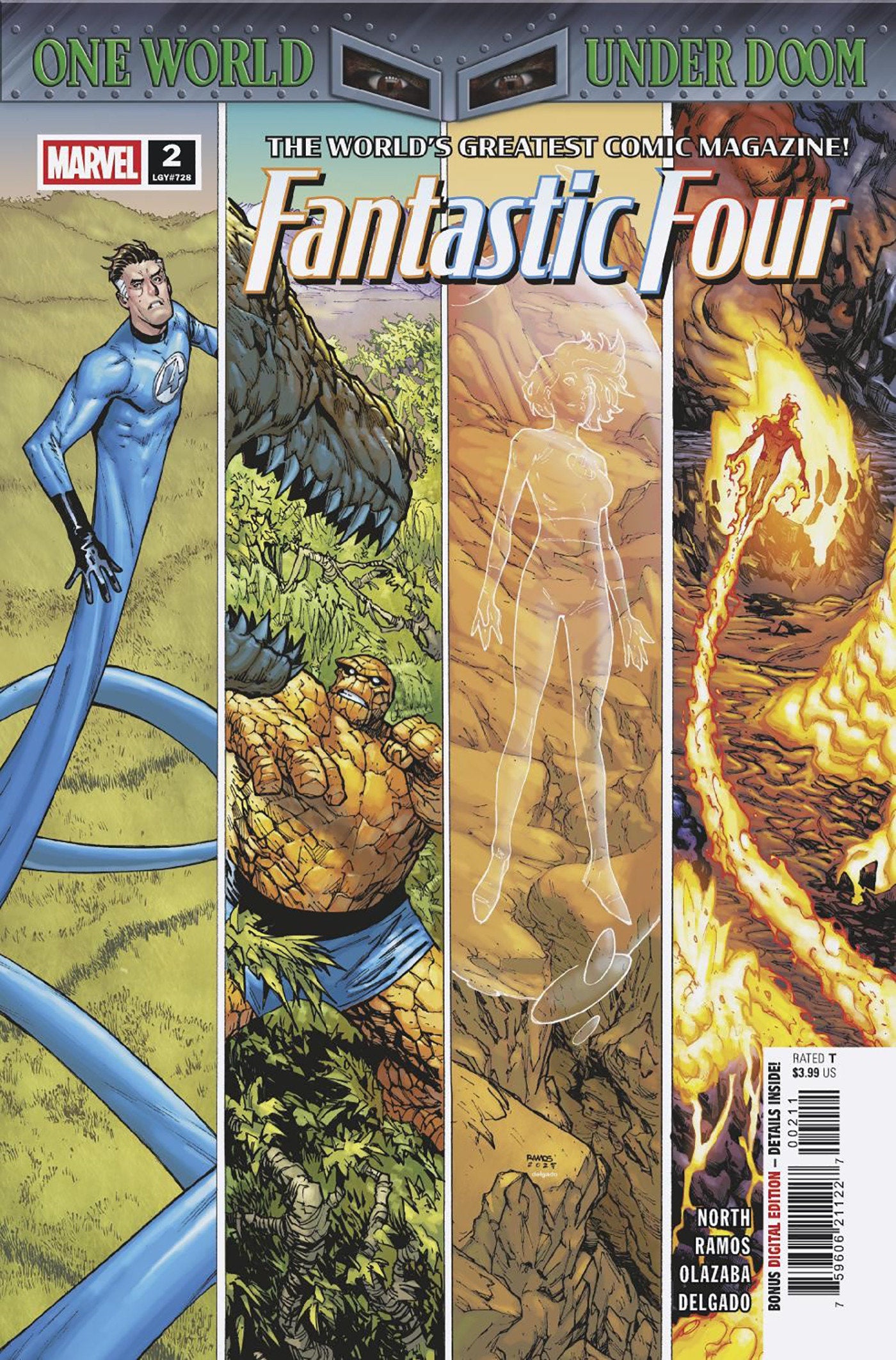 FANTASTIC FOUR #2 - ISBN: 75960621122700211 - Release Date: 8/13/25