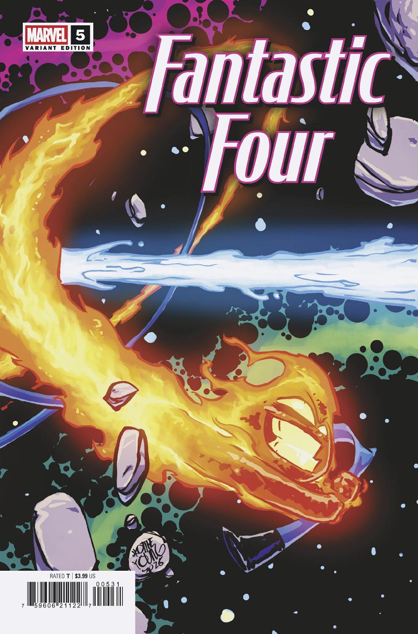 FANTASTIC FOUR #5 SKOTTIE YOUNG 5-PART CONNECTING VARIANT ISBN: 75960621122700531 - Release Date: 11/12/25