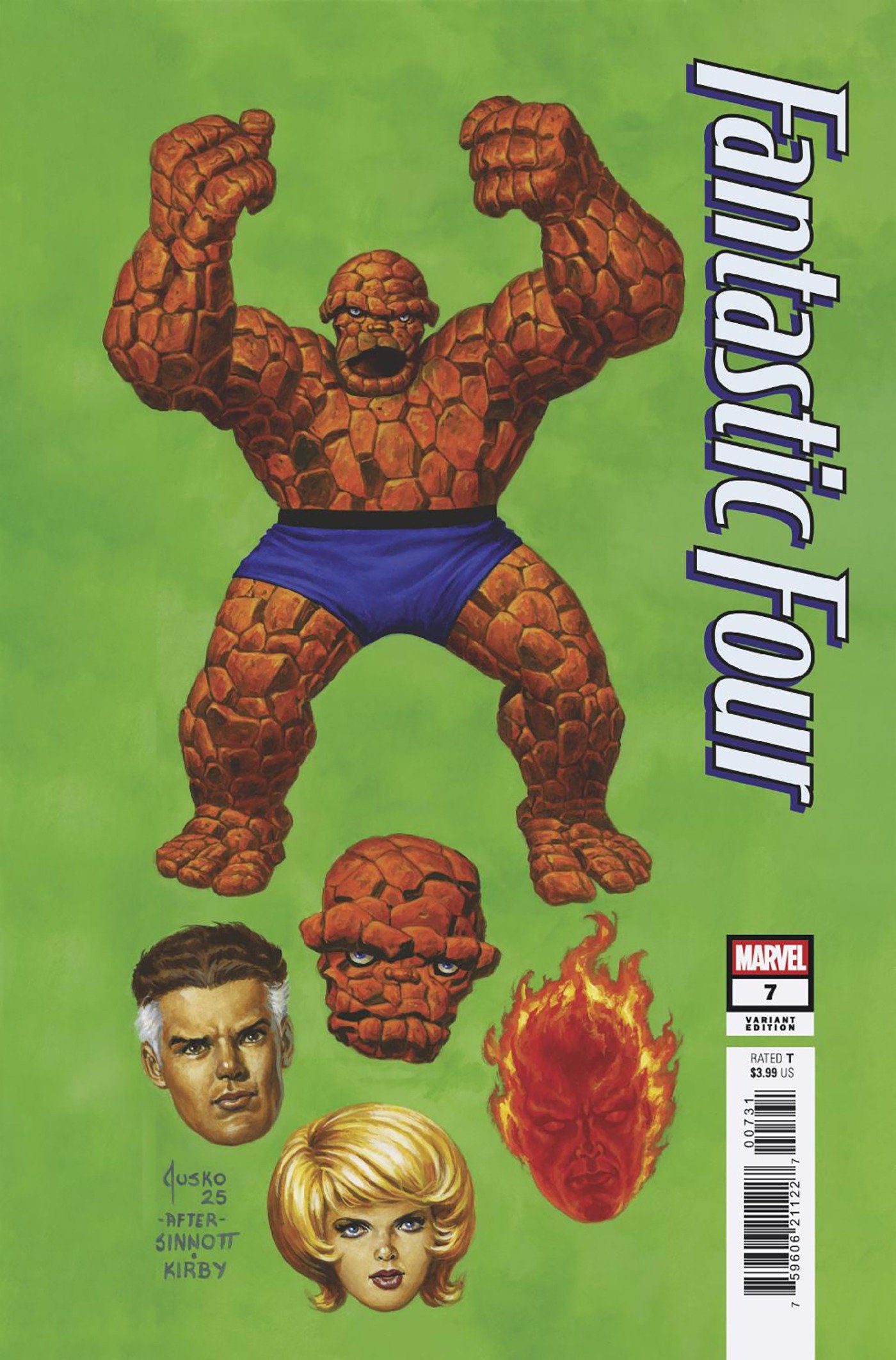 FANTASTIC FOUR #7 JOE JUSKO VARIANT ISBN: 75960621122700731 - Release Date: 1/21/26
