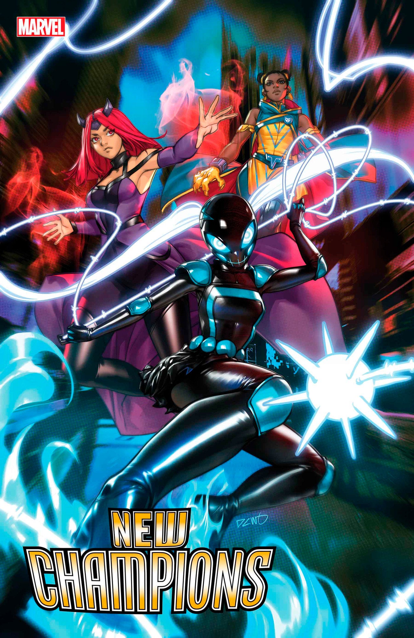 1:25 NEW CHAMPIONS #2 ROMY JONES VARIANT - Release Date: 2/12/25