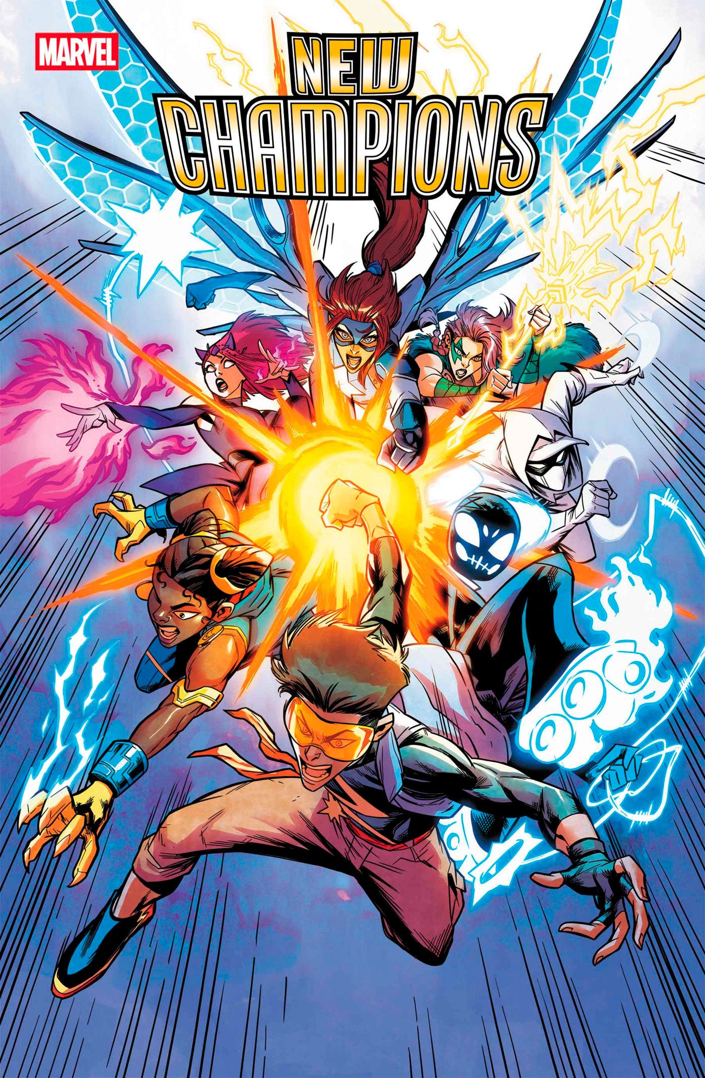 NEW CHAMPIONS #8 - ISBN: 75960621124100811 - Release Date: 8/13/25