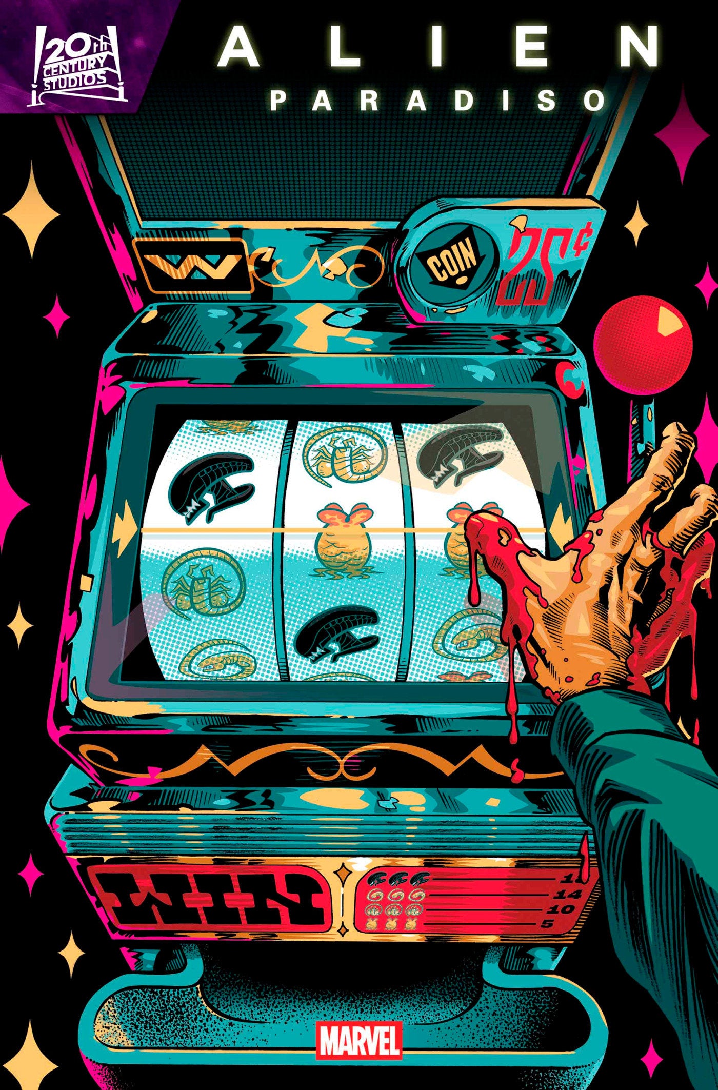 ALIEN: PARADISO #5 GONZO VARIANT - Release Date: 04/09/2025