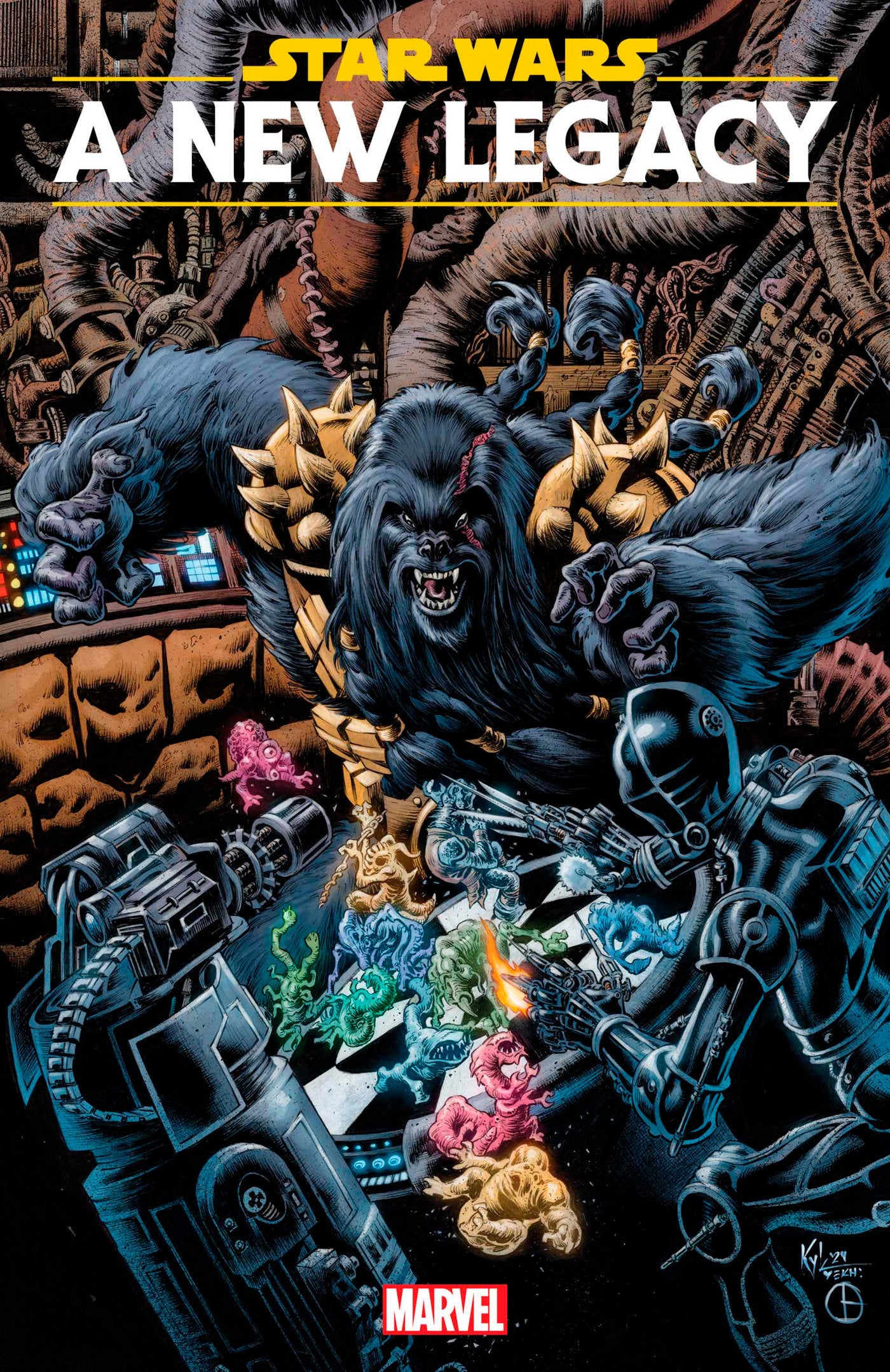 STAR WARS: A NEW LEGACY #1 KYLE HOTZ VARIANT - Release Date: 1/29/25