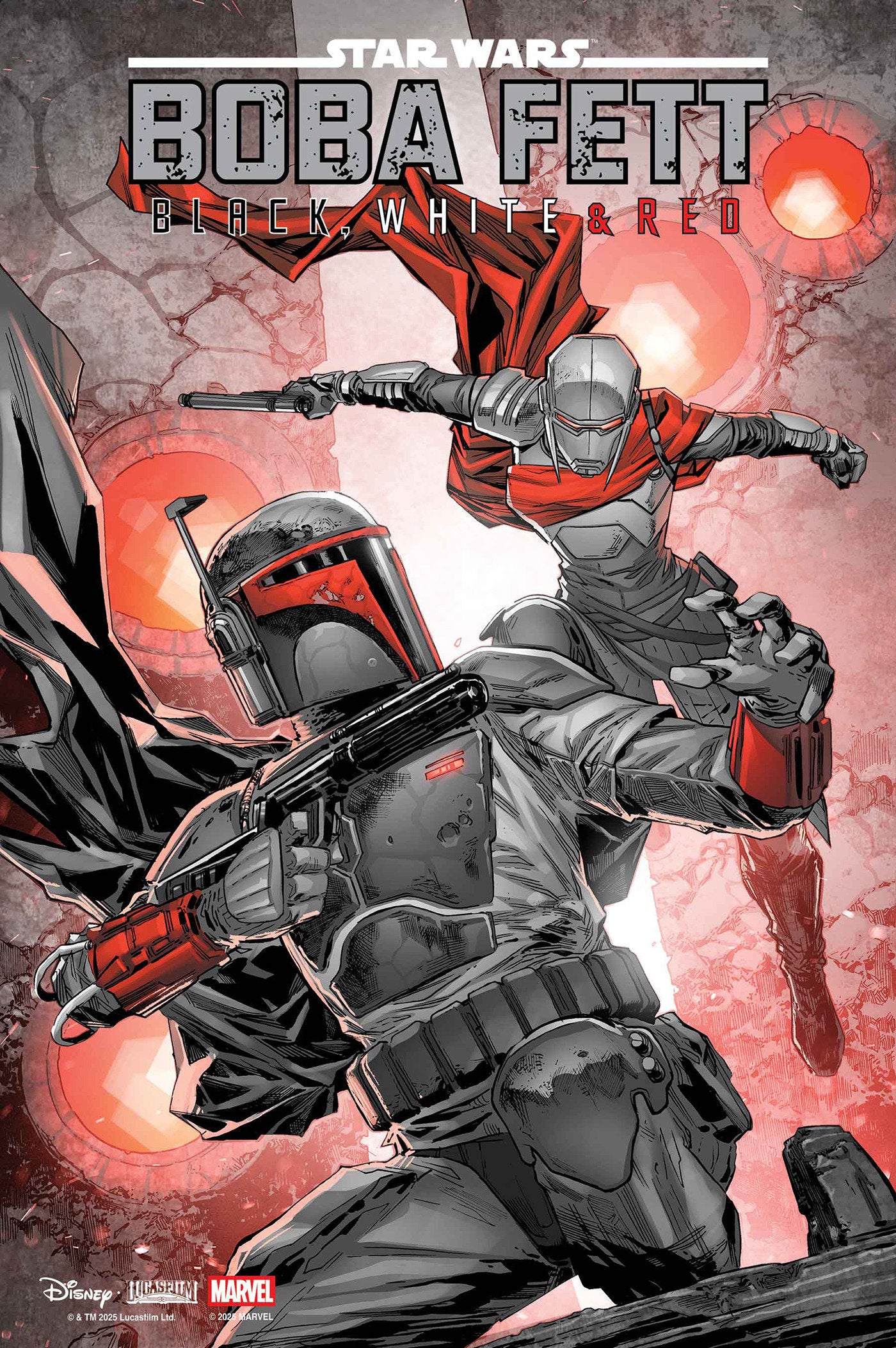 STAR WARS: BOBA FETT - BLACK, WHITE & RED #4 ISBN: 75960621132600411 - Release Date: 12/31/25
