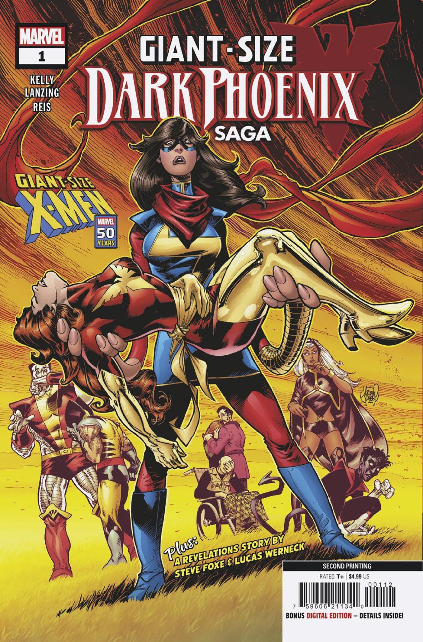 GIANT-SIZE DARK PHOENIX SAGA #1 ADAM KUBERT 2ND PRINTING VARIANT - ISBN: 75960621134000112 - Release Date: 7/23/25