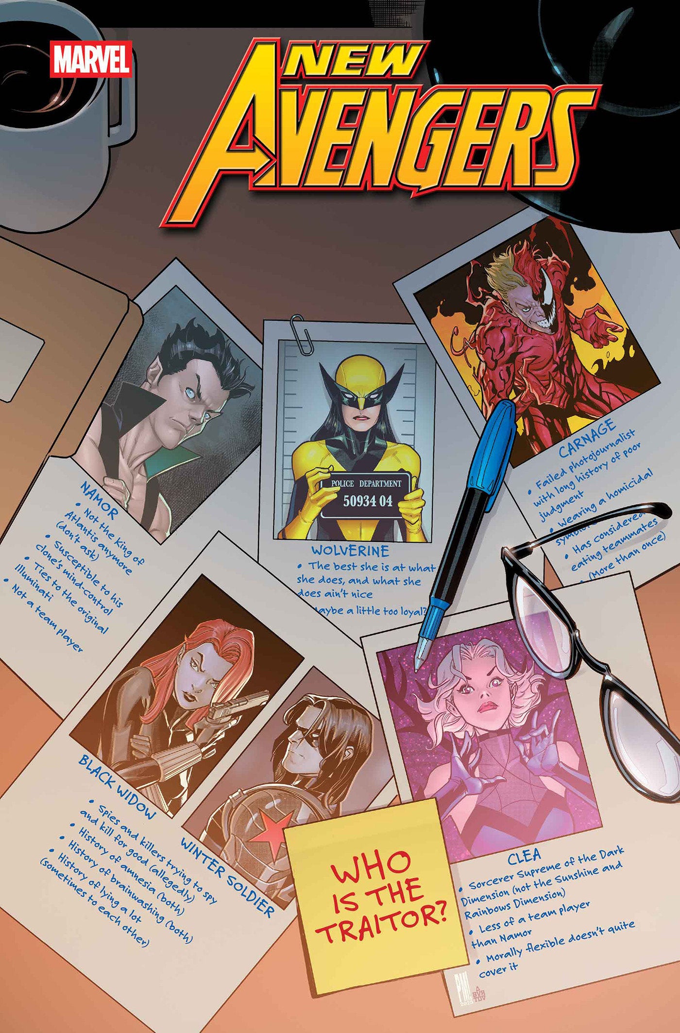 NEW AVENGERS #6 PACO MEDINA VARIANT ISBN: 75960621145600631 - Release Date: 11/12/25