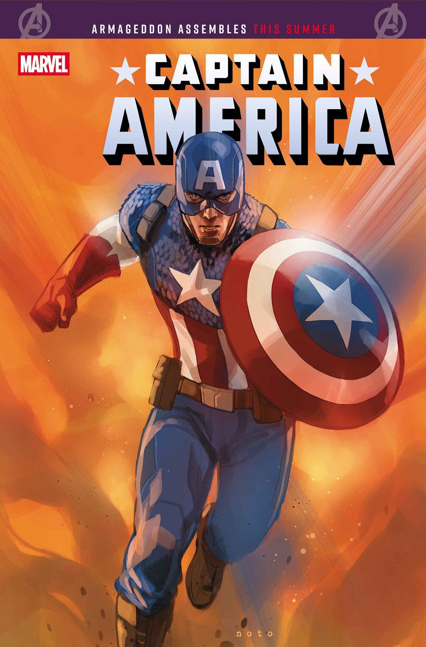 CAPTAIN AMERICA #9 PHIL NOTO ULTIMATE FAREWELL VARIANT ISBN: 75960621146300931 - FOC DATE: 3/23/26 - Release Date: 4/22/26