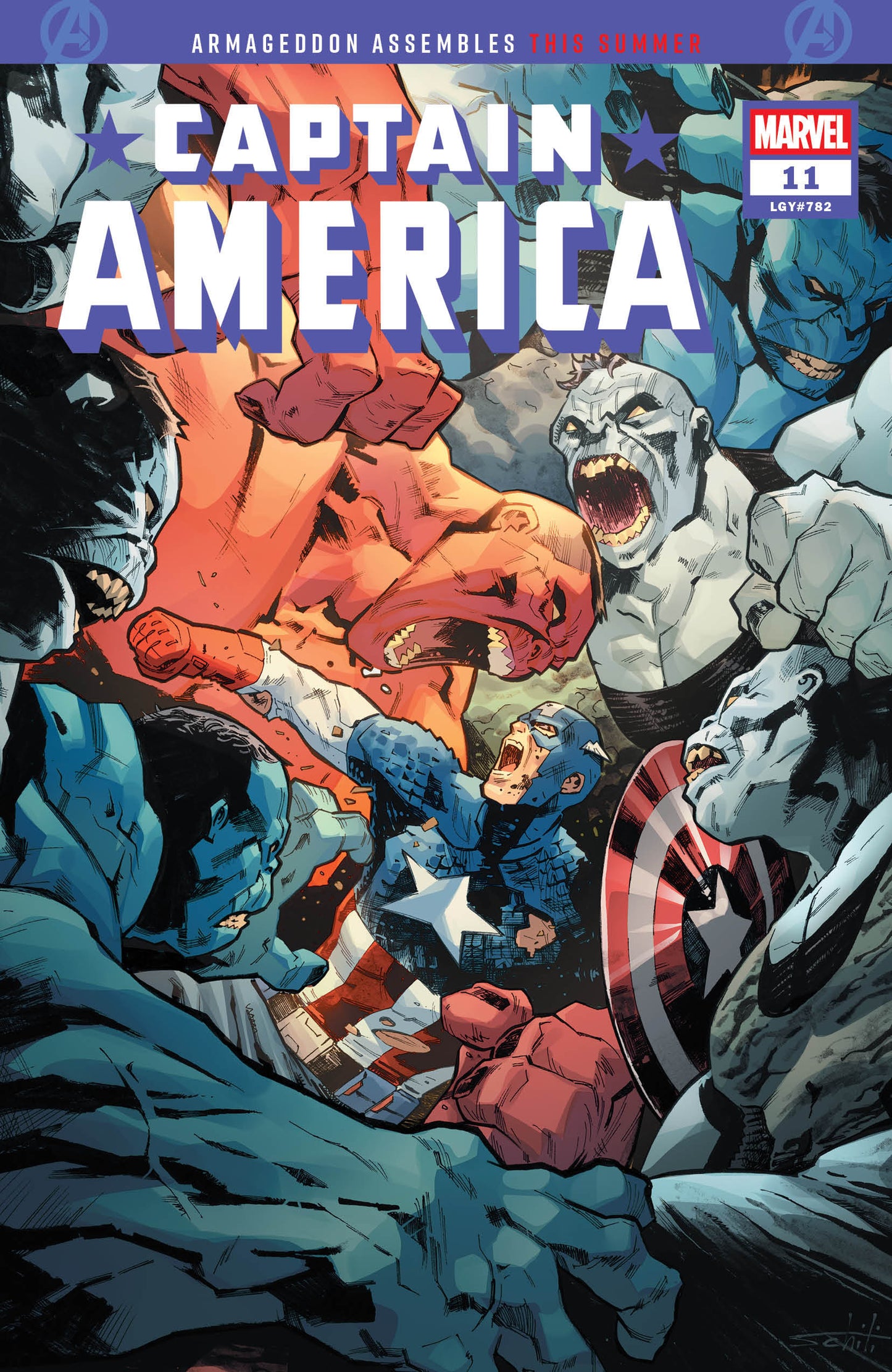 CAPTAIN AMERICA #11 ISBN: 75960621146301111 - FOC DATE: 4/12/26 - Release Date: 5/13/26