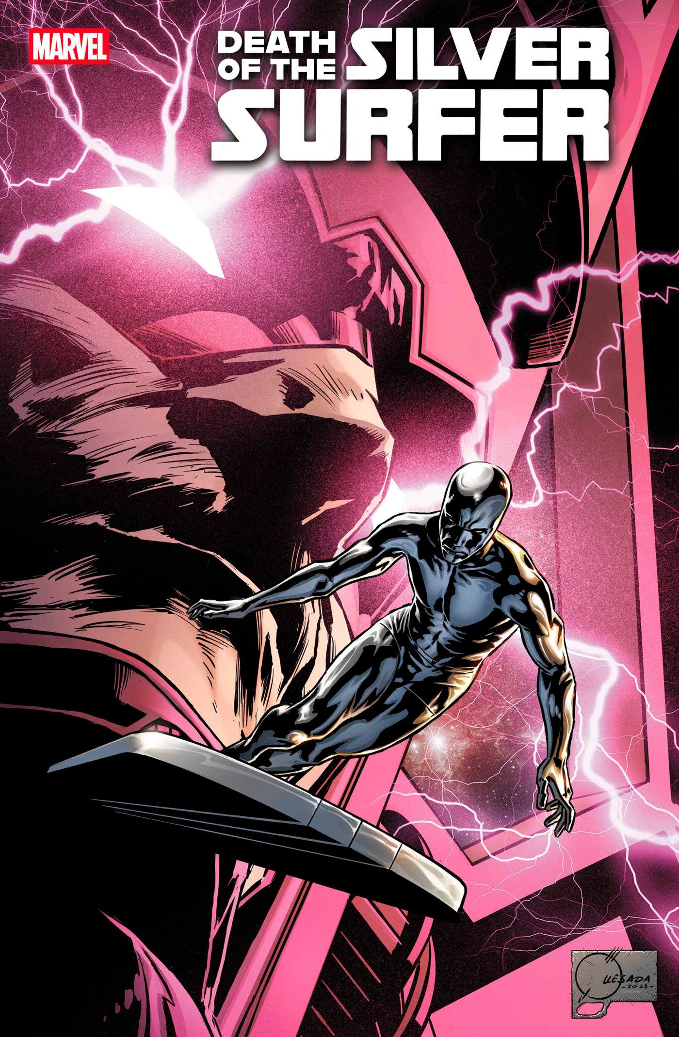 DEATH OF THE SILVER SURFER #1 JOE QUESADA VARIANT - Release Date: 06/11/2025