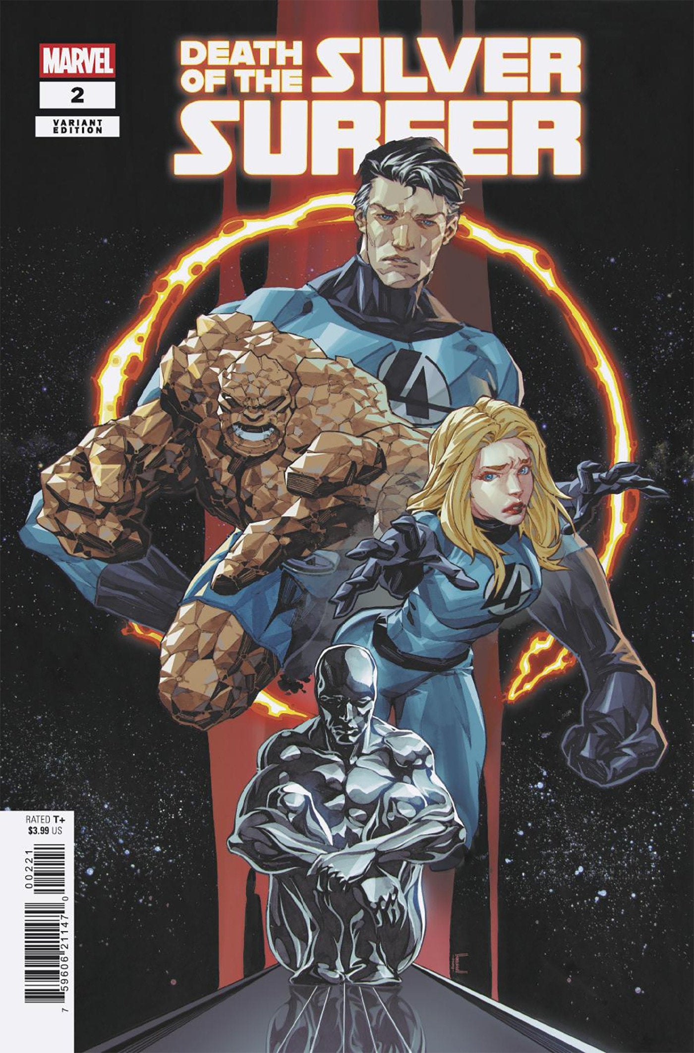 DEATH OF THE SILVER SURFER #2 KAEL NGU VARIANT - ISBN: 75960621147000221 - Release Date: 7/16/25