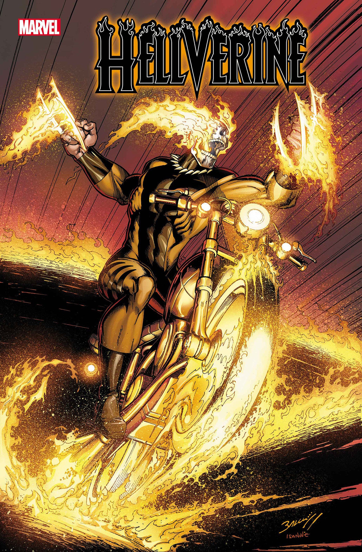 HELLVERINE #1 MARK BAGLEY FOIL VARIANT - Release Date: 12/18/24