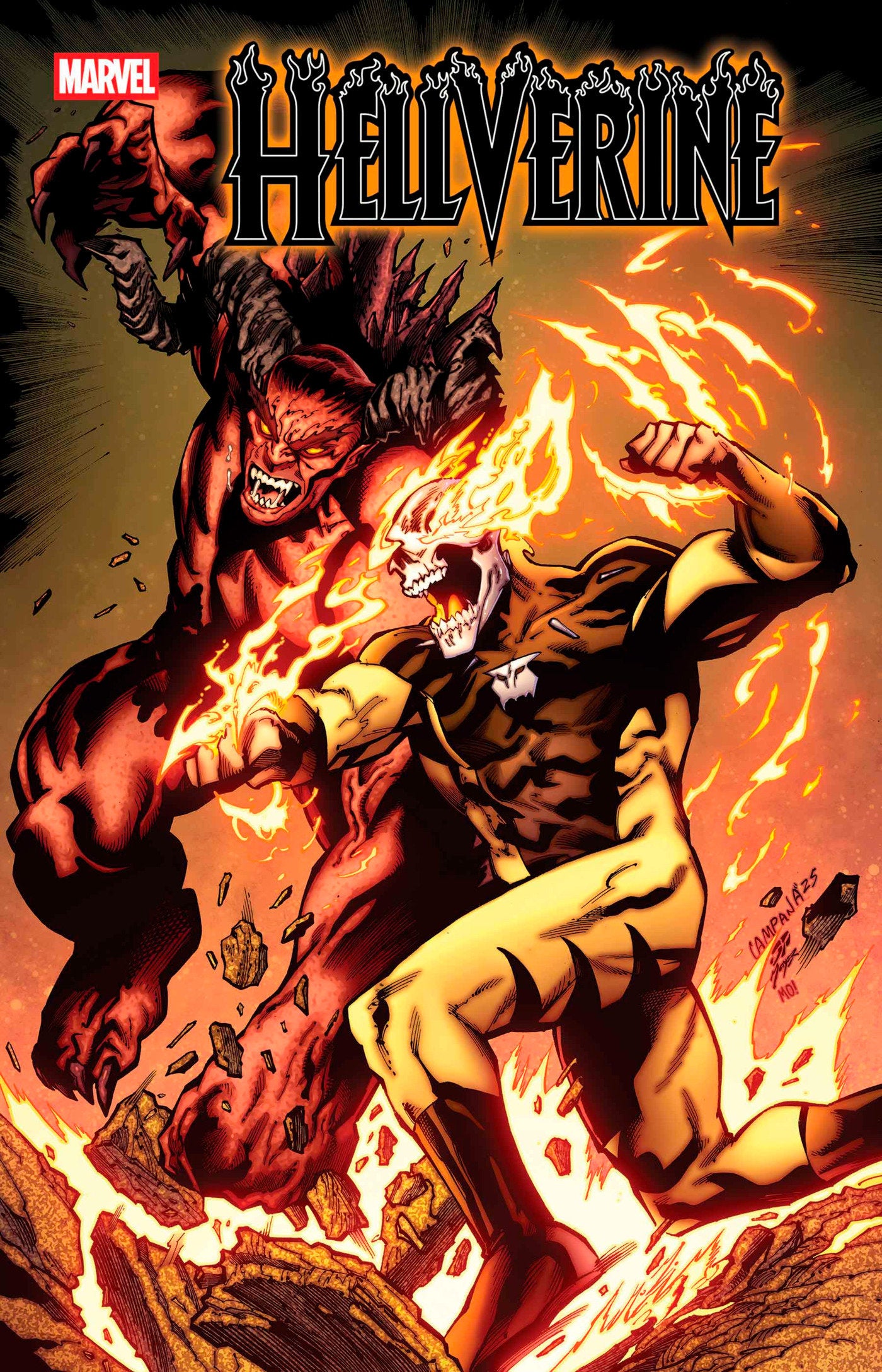 HELLVERINE #6 CHRIS CAMPANA VARIANT - Release Date: 05/14/2025