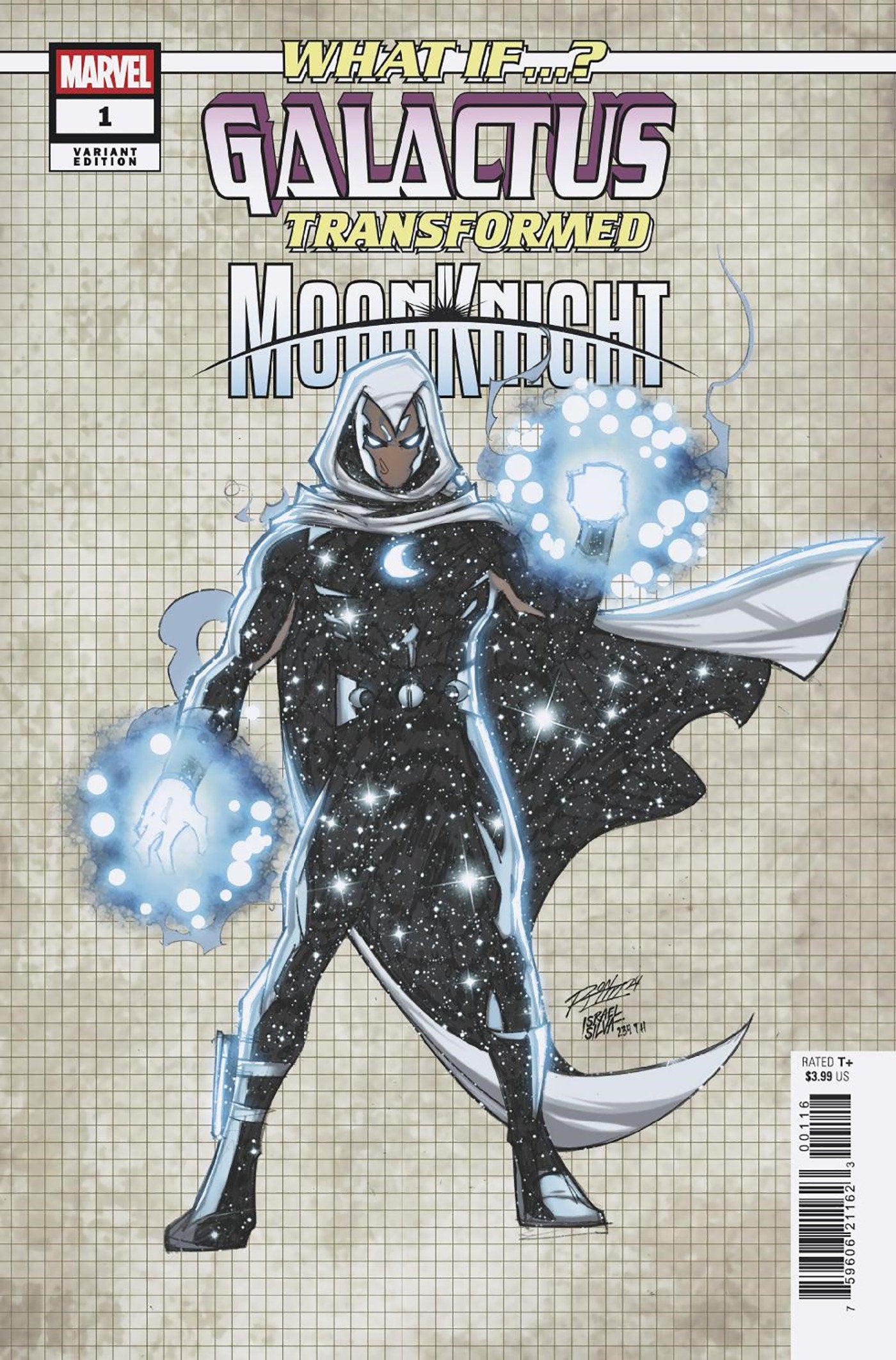 1:10 WHAT IF...? GALACTUS: GALACTUS TRANSFORMED MOON KNIGHT? #1 RON LIM DESIGN VARIAN T - Release Date: 1/15/25