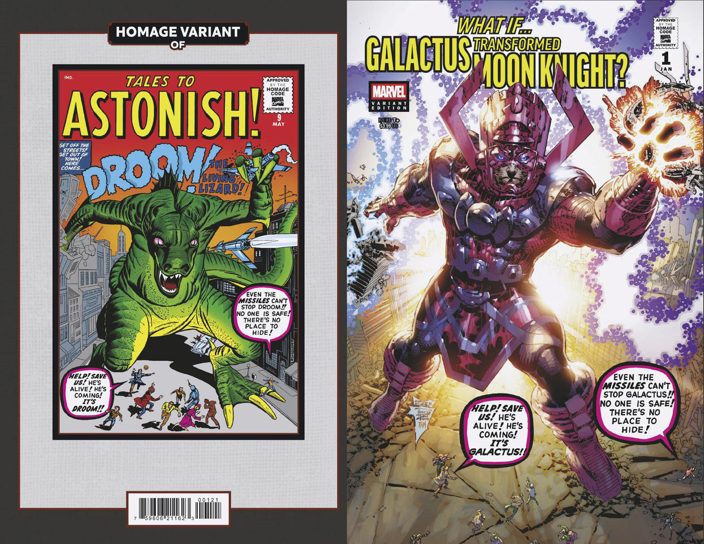 WHAT IF...? GALACTUS: GALACTUS TRANSFORMED MOON KNIGHT? #1 PHILIP TAN SCI-FI HOM AGE VARIANT - Release Date: 1/15/25