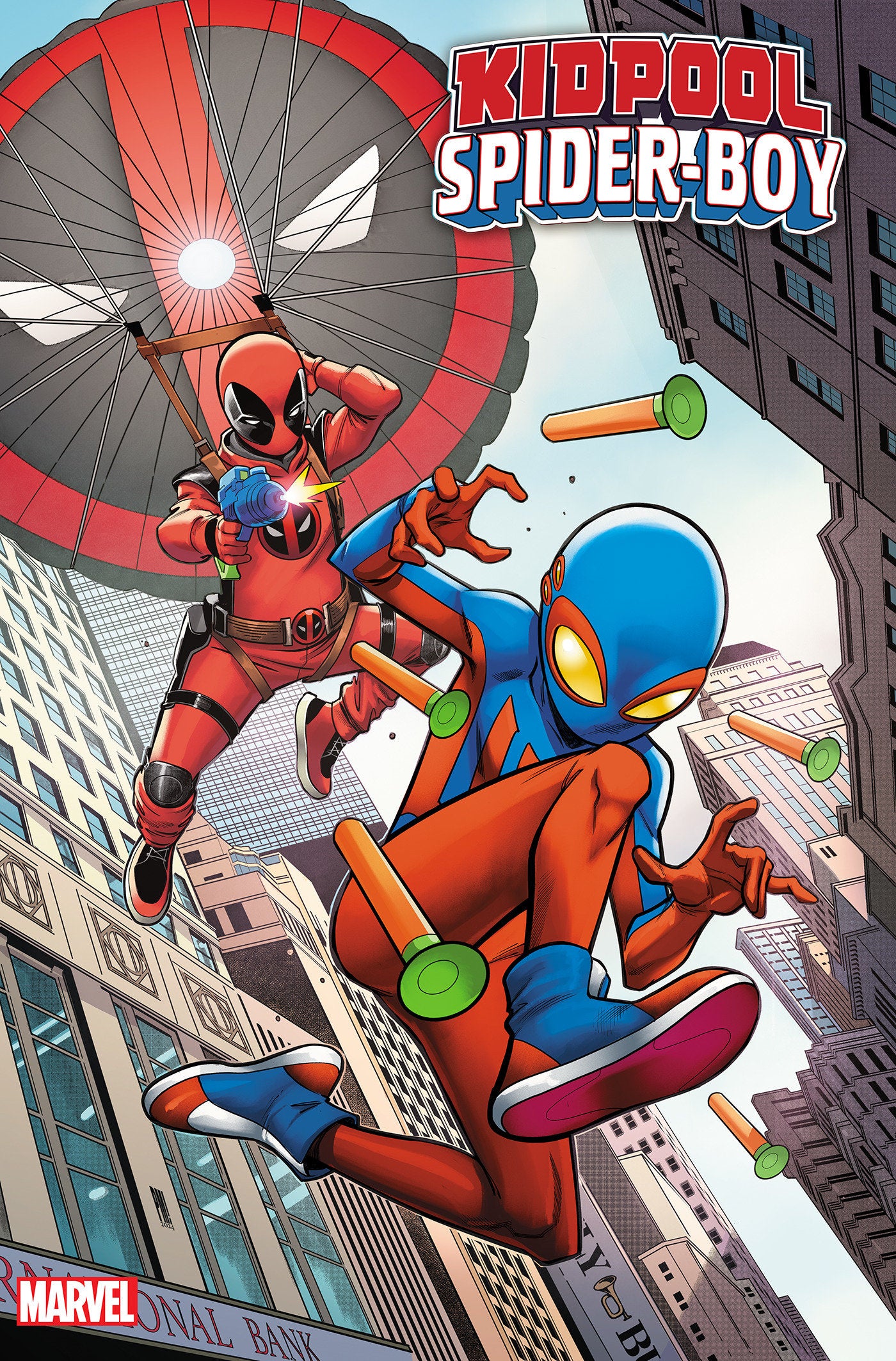 1:25 KIDPOOL/SPIDER-BOY #1 PACO MEDINA VARIANT - Release Date: 12/25/24