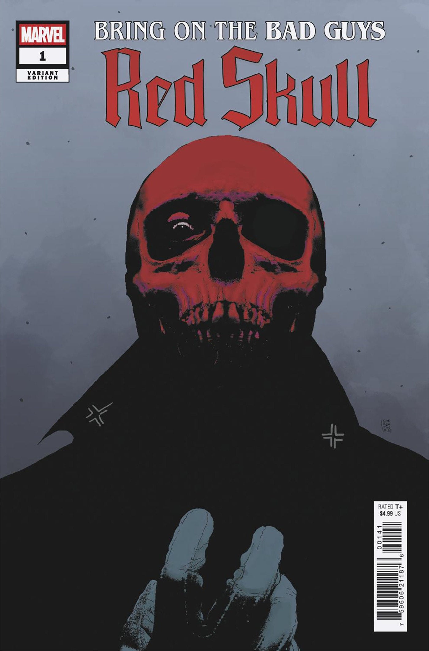 BRING ON THE BAD GUYS: RED SKULL #1 ANDREA SORRENTINO VARIANT - ISBN: 75960621187600141 - Release Date: 8/13/25