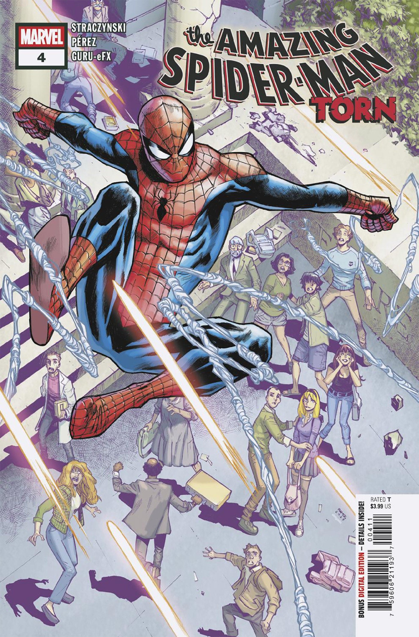 AMAZING SPIDER-MAN: TORN #4 ISBN: 75960621193700411 - Release Date: 1/14/26