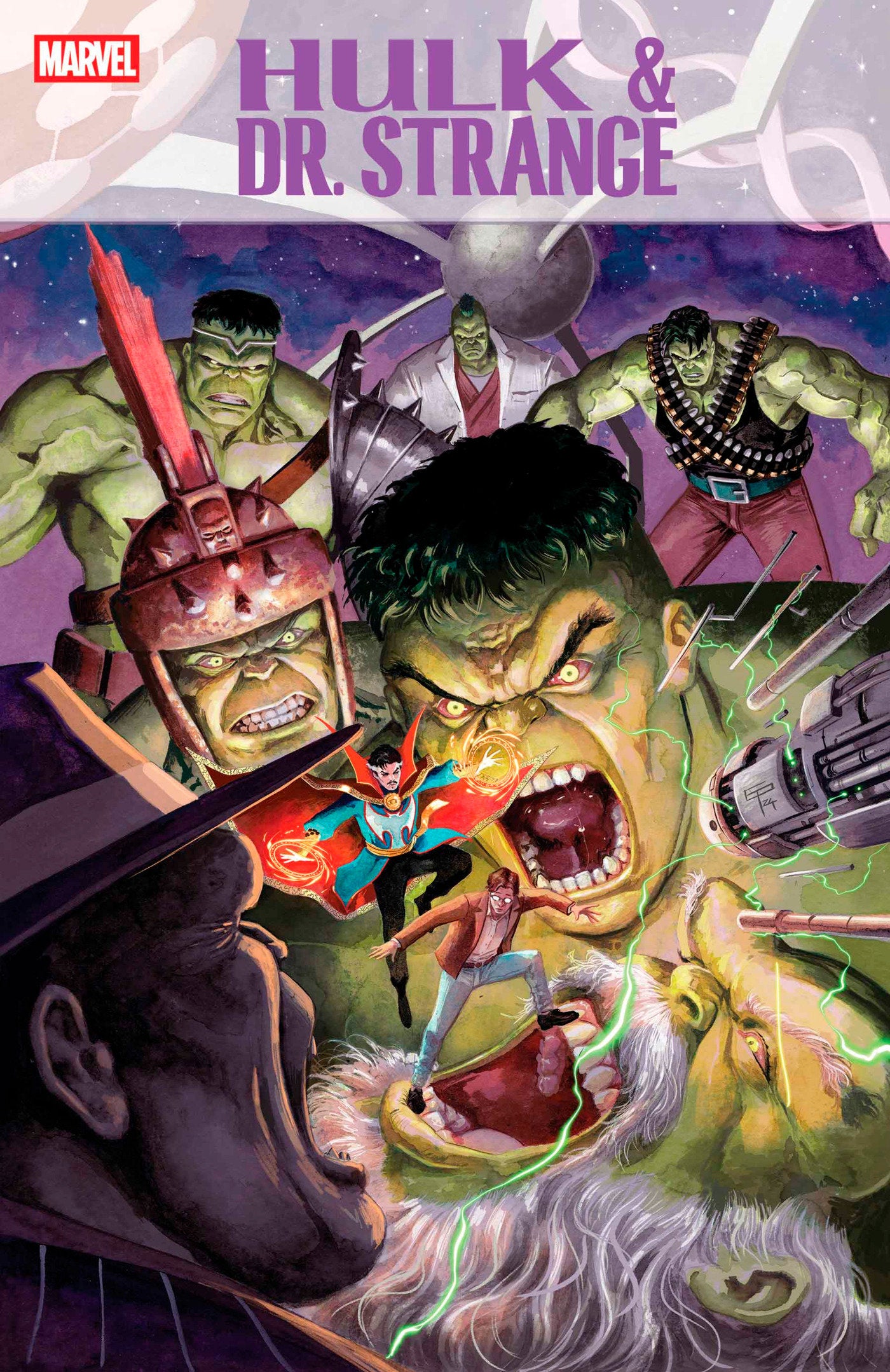 HULK & DOCTOR STRANGE #1 GERMAN PERALTA VARIANT - Release Date: 05/21/2025