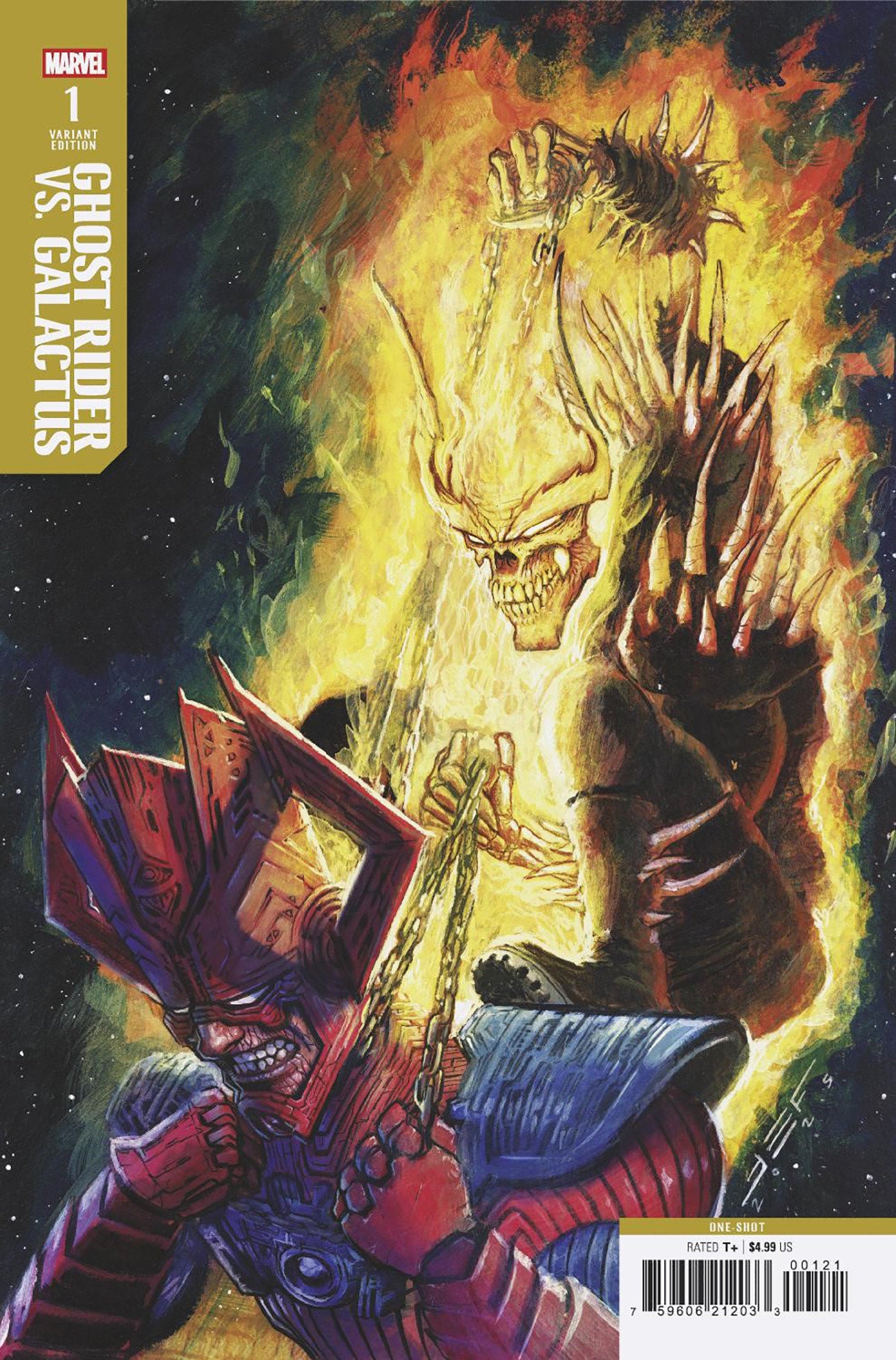 GHOST RIDER VS. GALACTUS #1 JUAN FERREYRA VARIANT - Release Date: 6/4/25