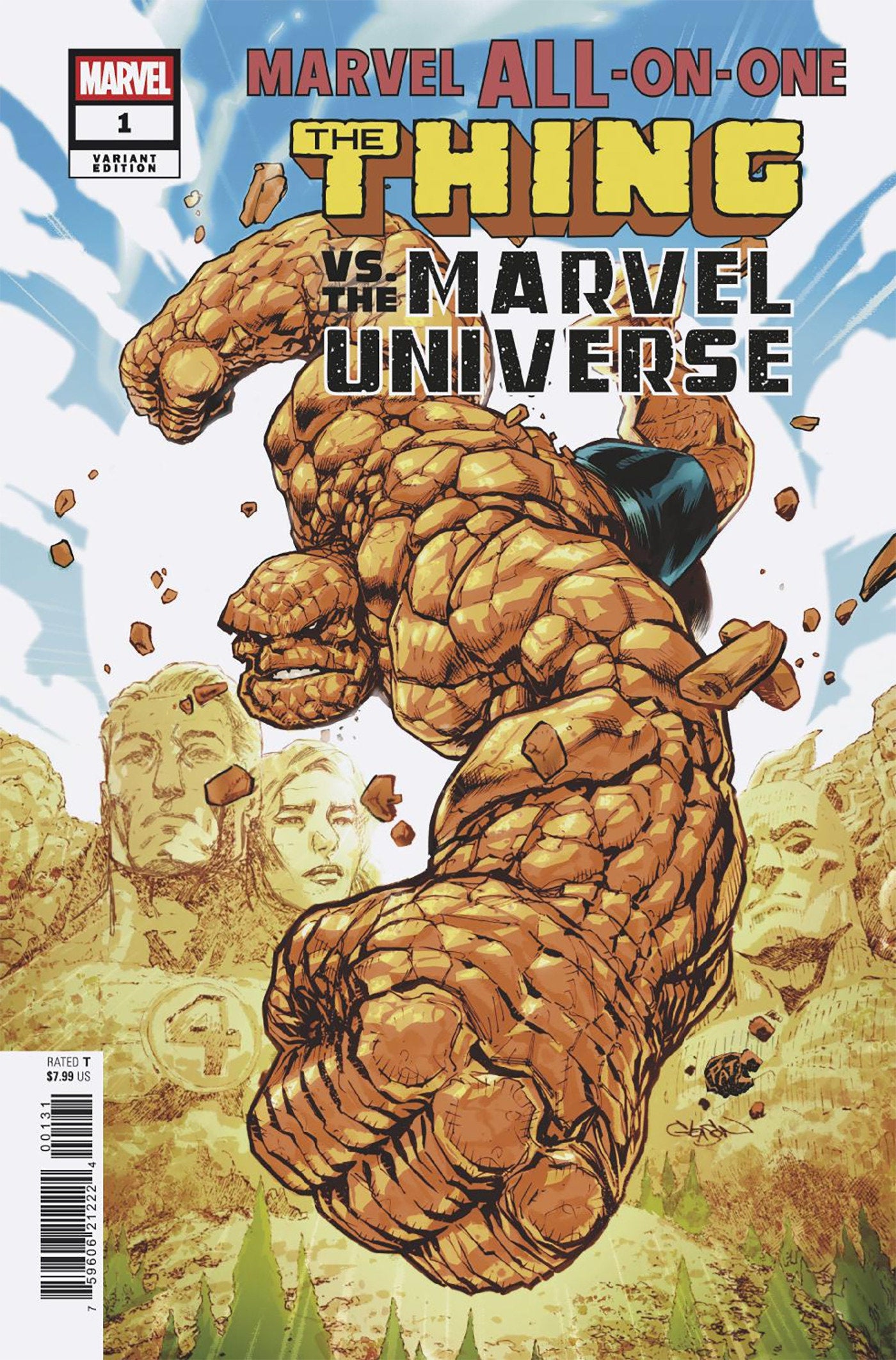 MARVEL ALL-ON-ONE #1 PATRICK GLEASON VARIANT - ISBN: 75960621222400131 - Release Date: 8/20/25
