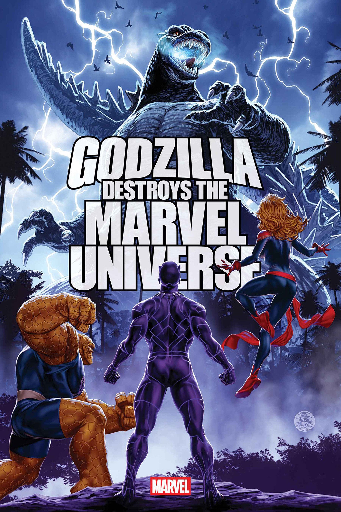 GODZILLA DESTROYS THE MARVEL UNIVERSE #4 ISBN: 75960621228600411 - Release Date: 10/15/25