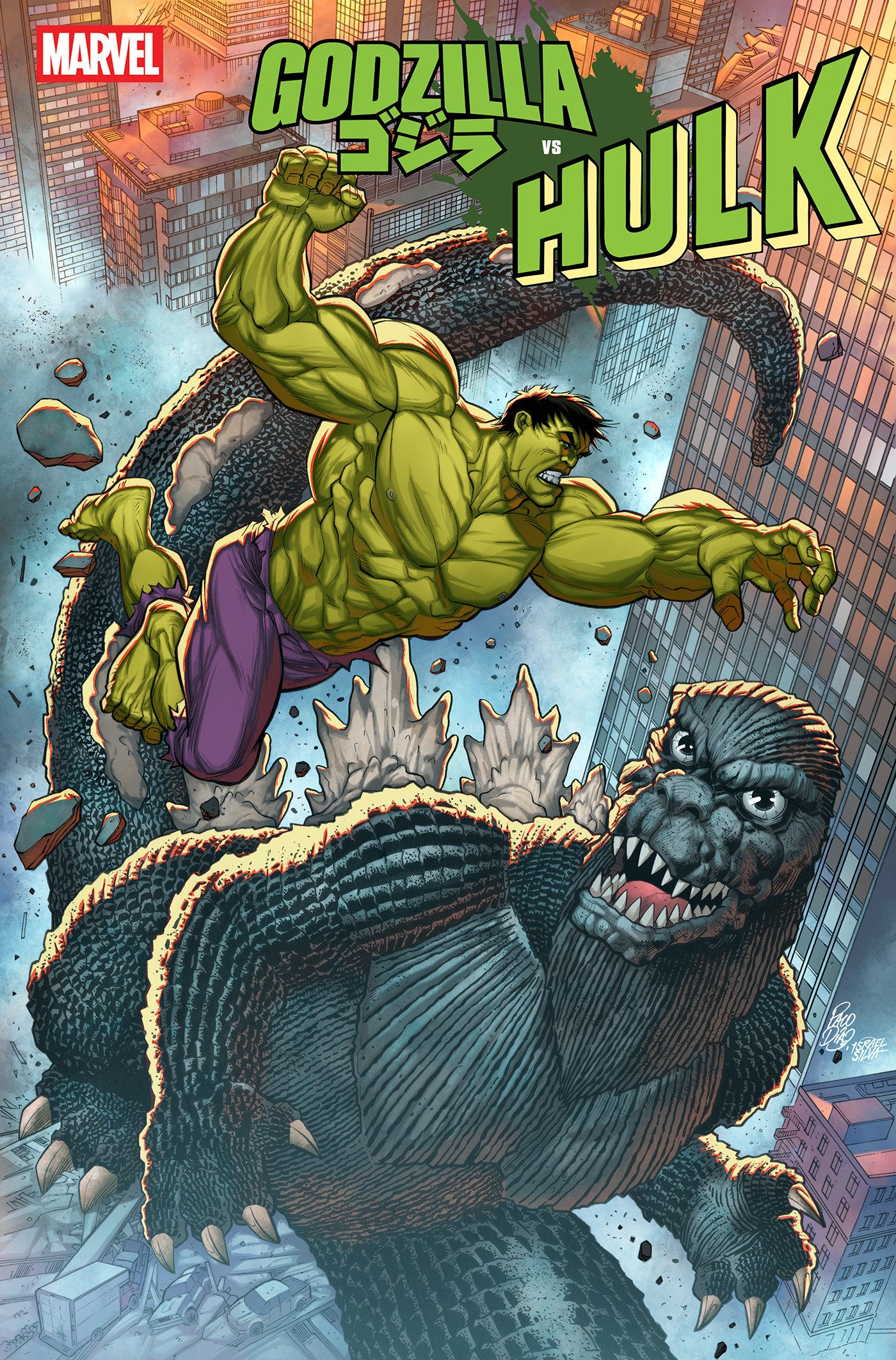 GODZILLA VS. HULK #1 PACO DIAZ VARIANT - Release Date: 04/16/2025