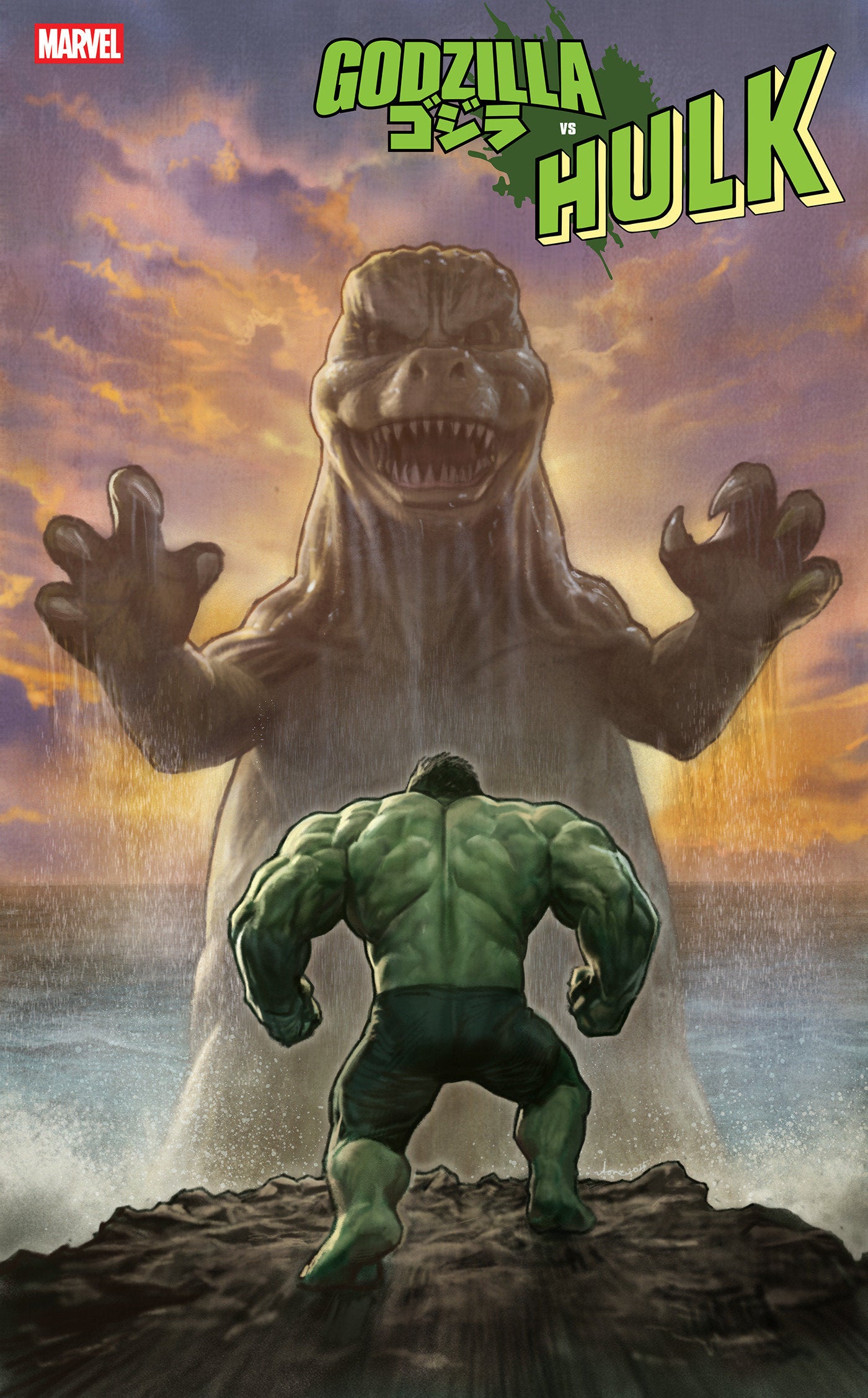 GODZILLA VS. HULK #1 STONEHOUSE VARIANT - Release Date: 04/16/2025