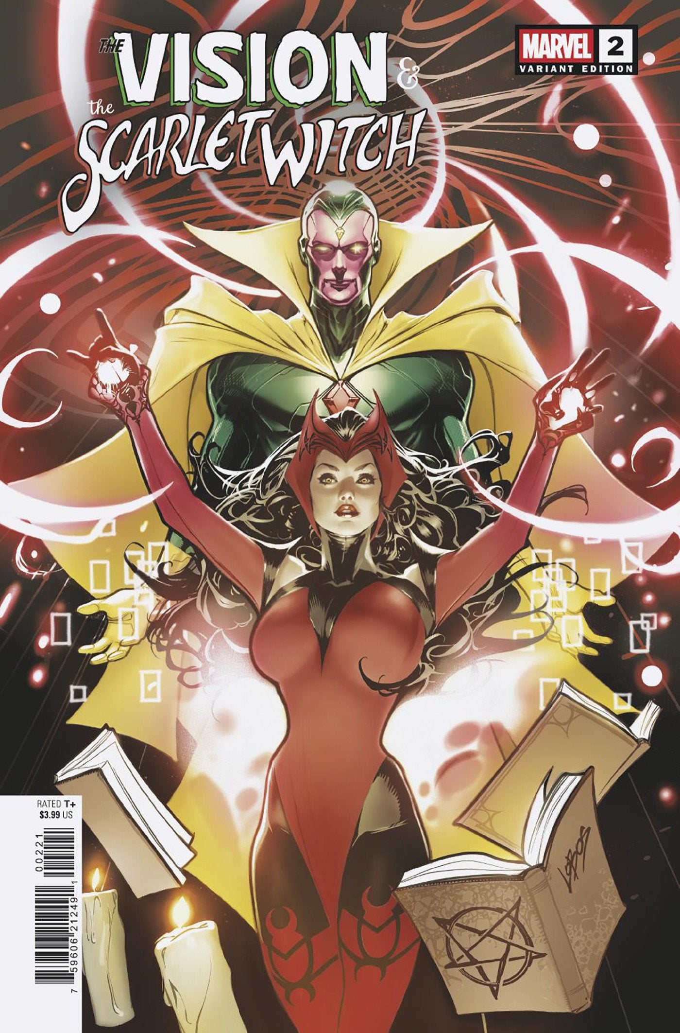 THE VISION & THE SCARLET WITCH #2 PABLO VILLALOBOS VARIANT - Release Date: 6/25/25