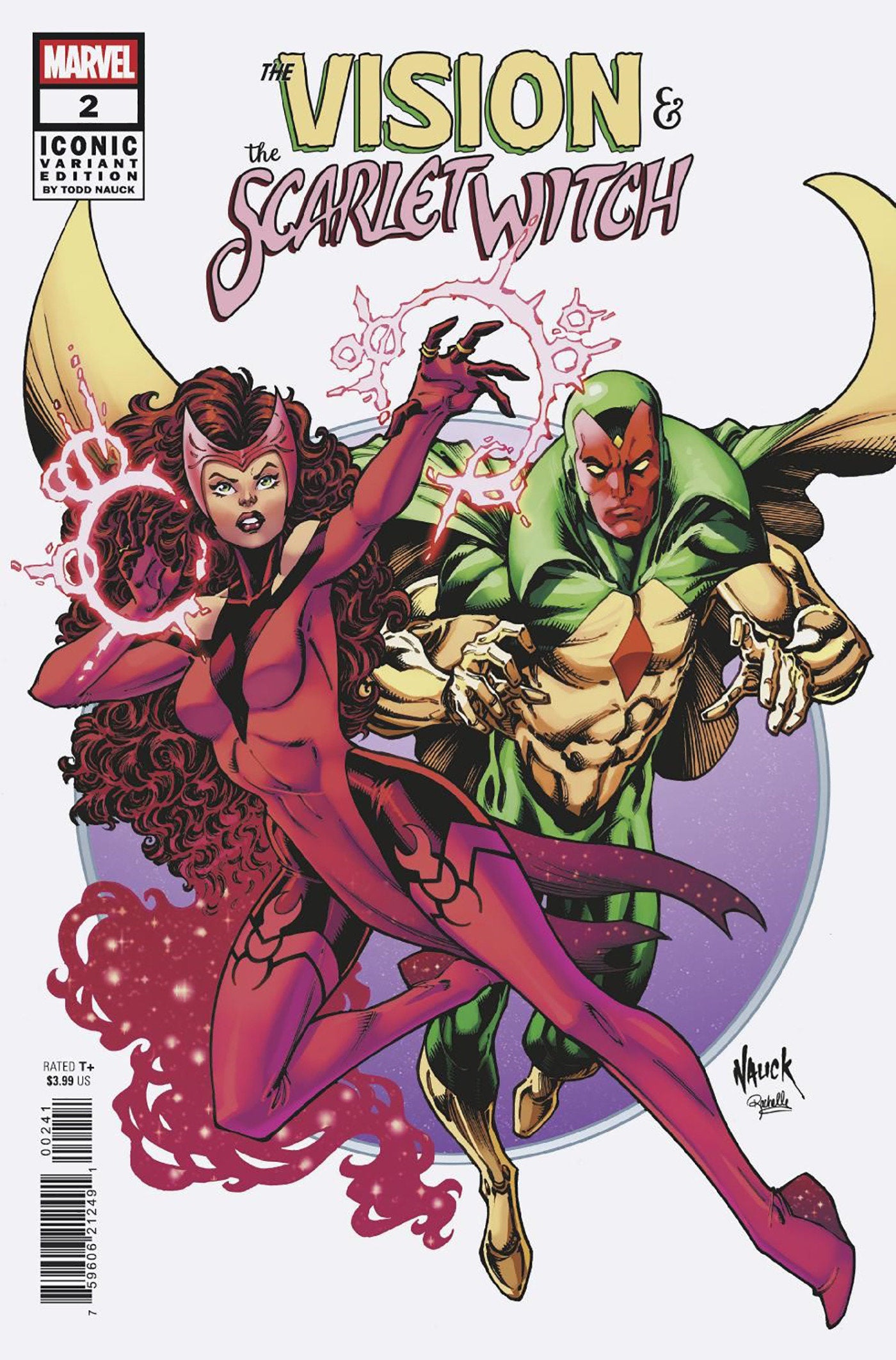 THE VISION & THE SCARLET WITCH #2 TODD NAUCK ICONIC VARIANT - Release Date: 6/25/25