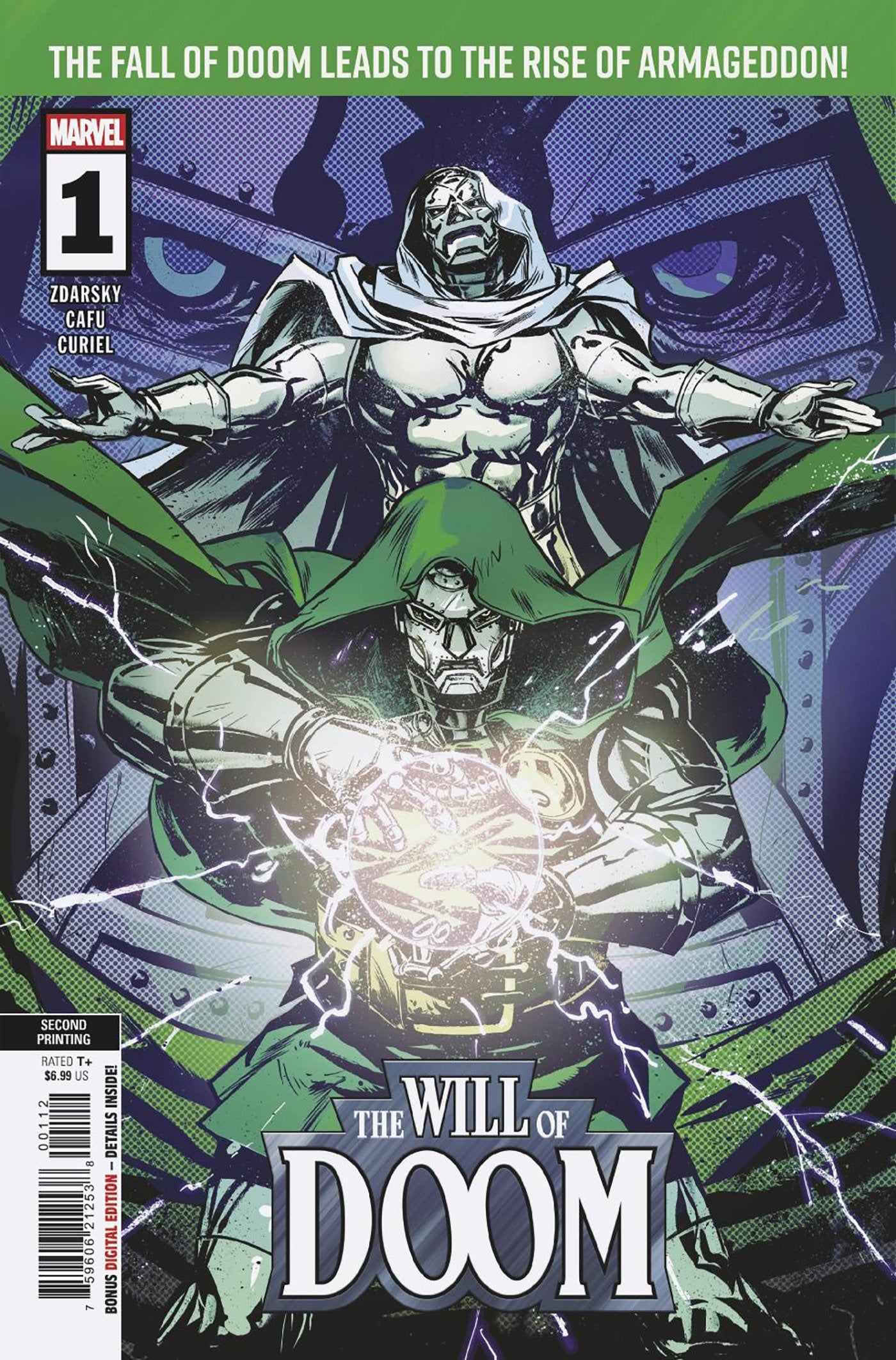 THE WILL OF DOOM #1 SANFORD GREENE 2ND PRINTING VARIANT ISBN: 75960621253800112 - Release Date: 2/18/26