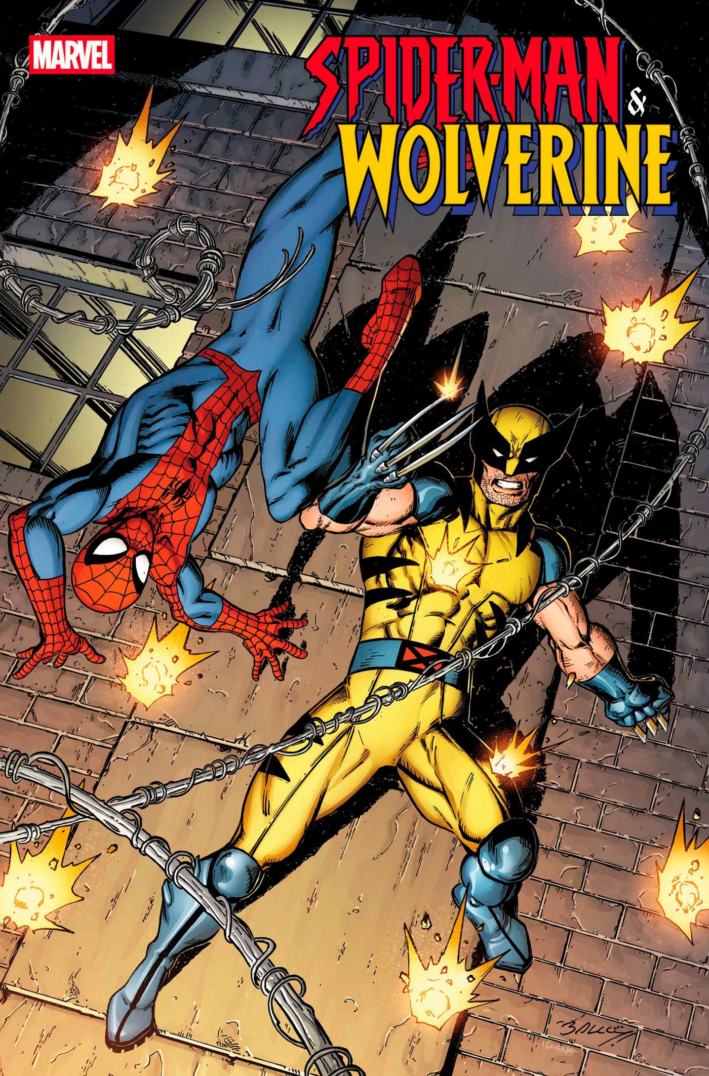 SPIDER-MAN & WOLVERINE #1 MARK BAGLEY VARIANT - Release Date: 5/21/25