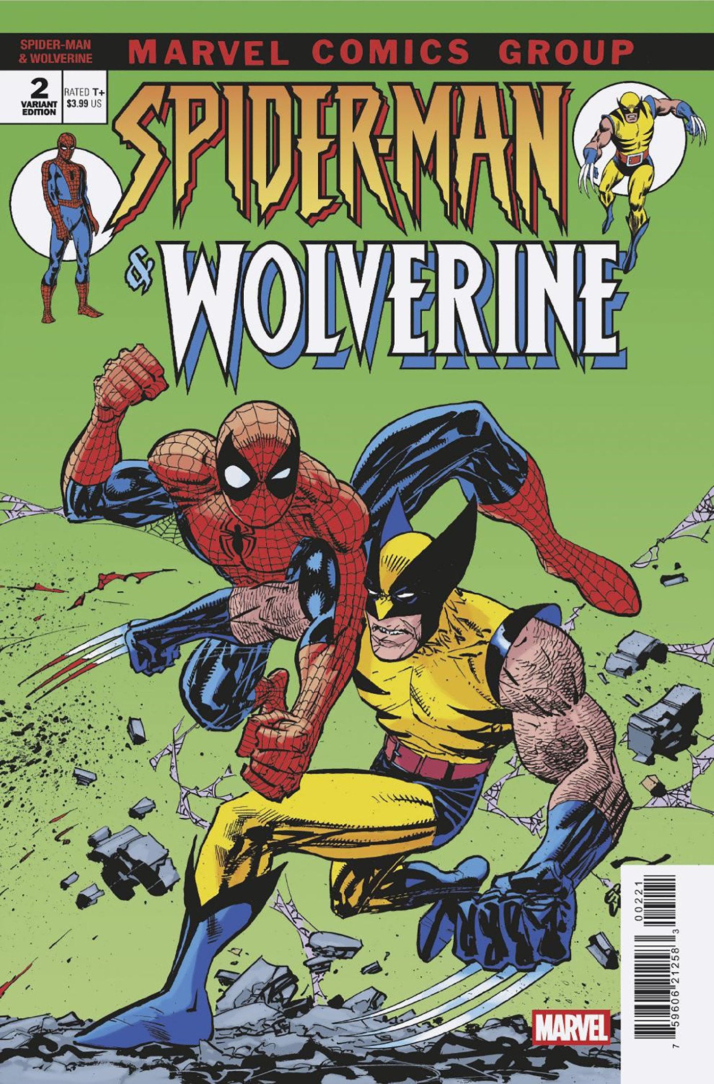 SPIDER-MAN & WOLVERINE #2 ERIK LARSEN VARIANT - Release Date: 6/25/25