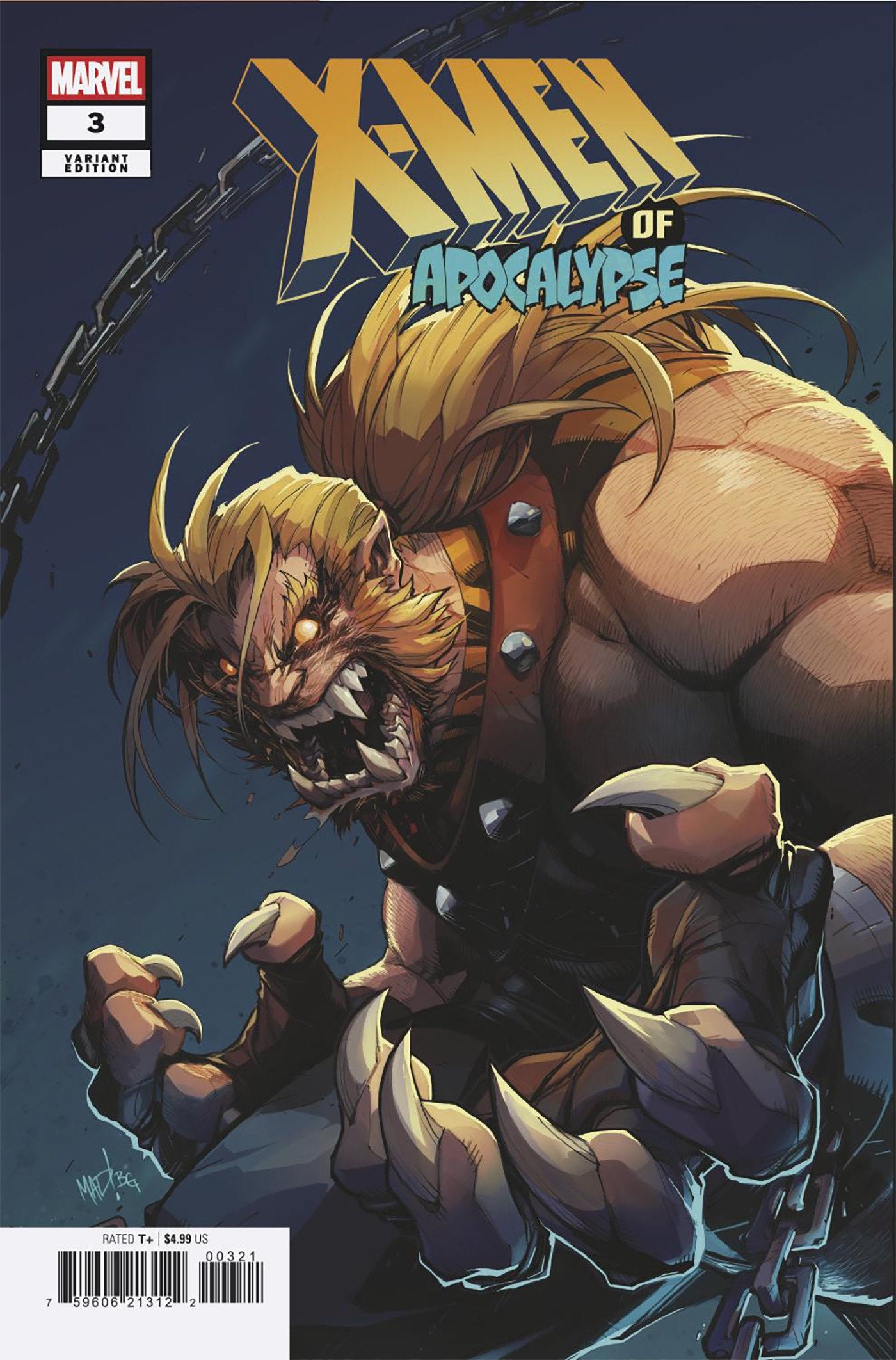 X-MEN OF APOCALYPSE #3 JOE MADUREIRA VARIANT ISBN: 75960621272900321 - FOC DATE: 2/16/26 - Release Date: 3/18/26
