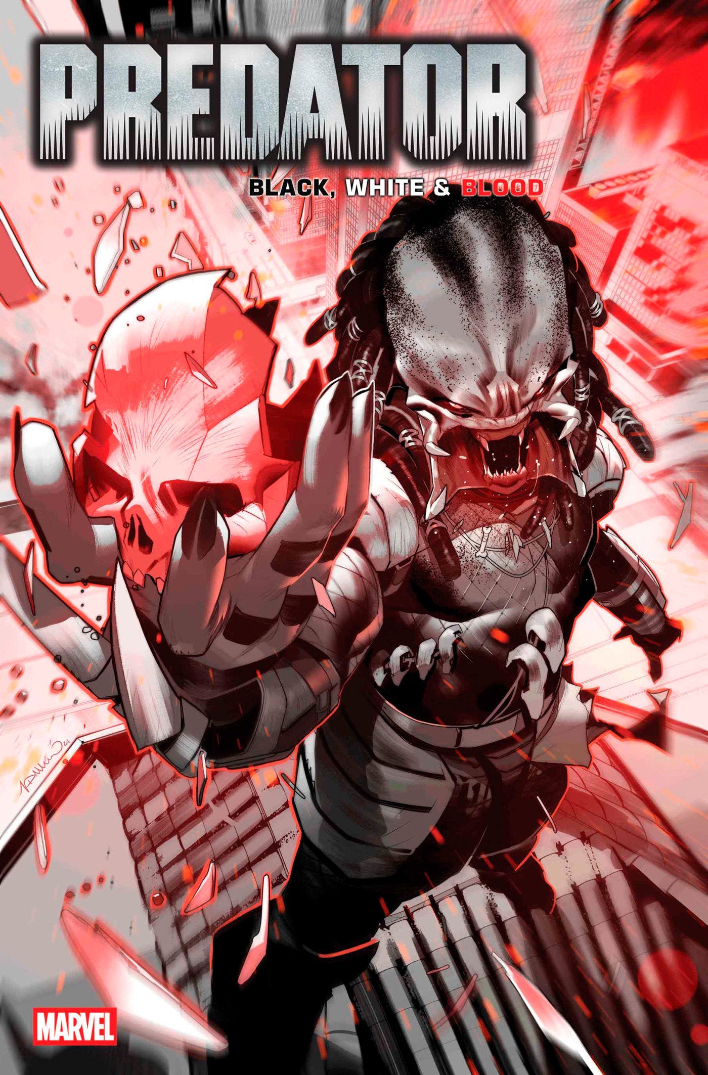 PREDATOR: BLACK, WHITE & BLOOD #1 - Release Date: 07/02/2025