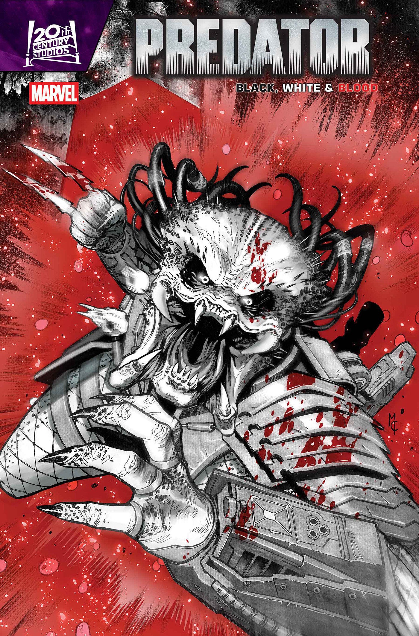 PREDATOR: BLACK, WHITE & BLOOD #3 - 9/24/25 - Release Date: 9/24/25