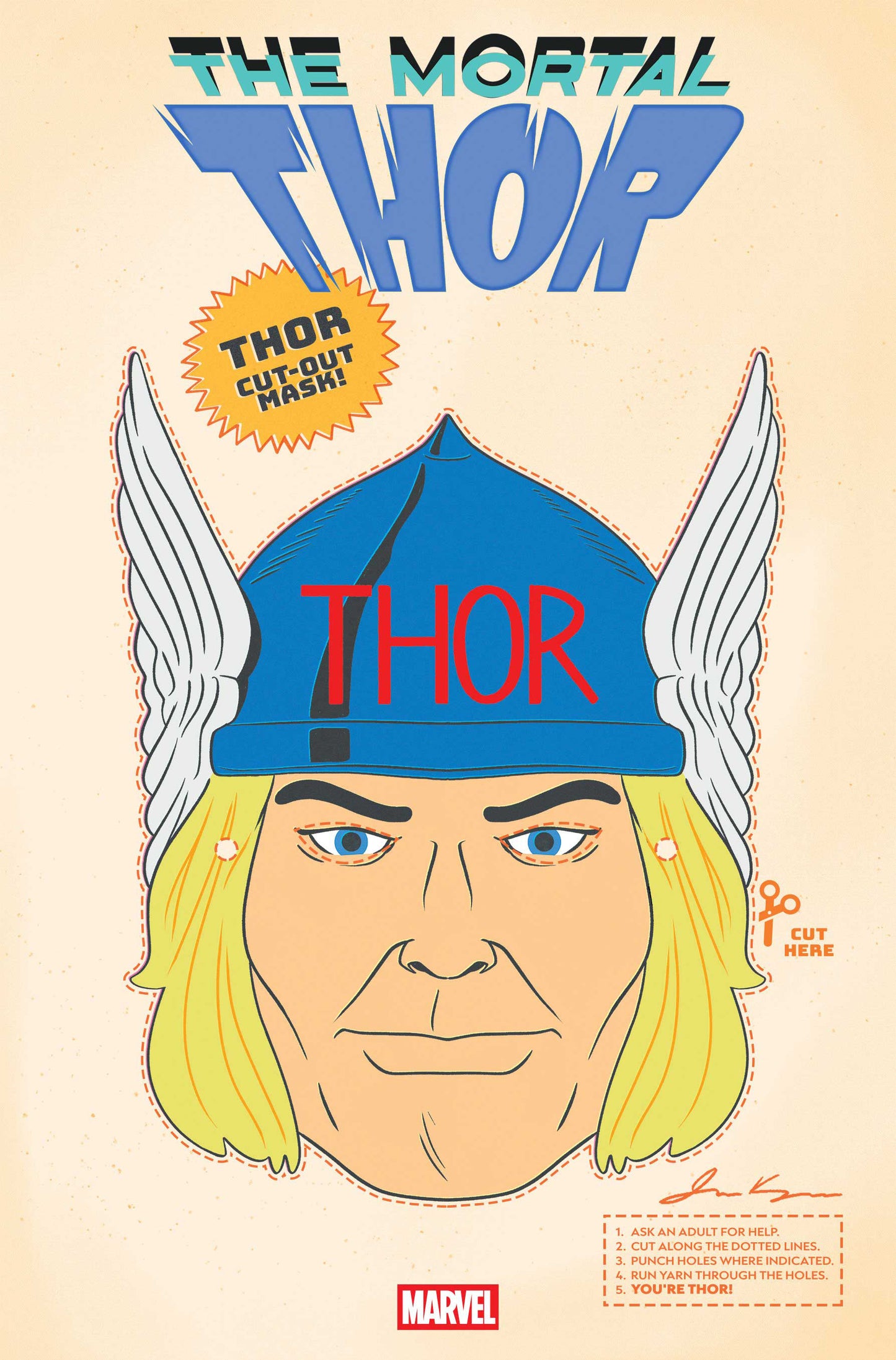 THOR #2 RETRO HALLOWEEN MASK VARIANT - 9/24/25 - Release Date: 9/24/25