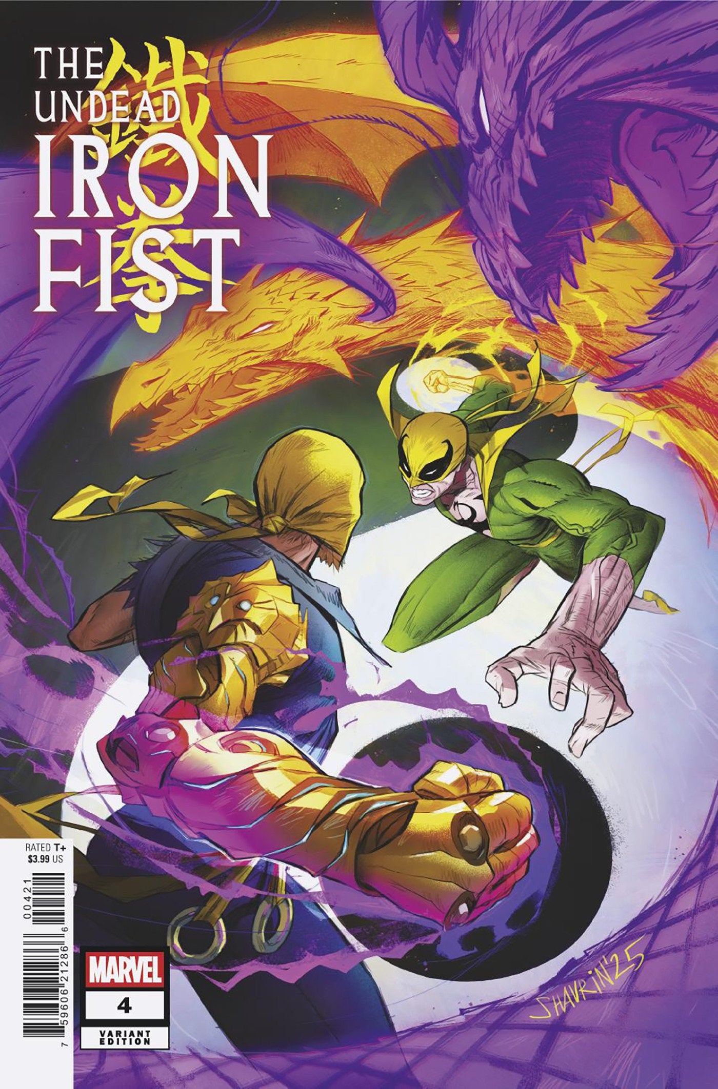 THE UNDEAD IRON FIST #4 IVAN SHAVRIN VARIANT ISBN: 75960621286600421 - Release Date: 12/31/25
