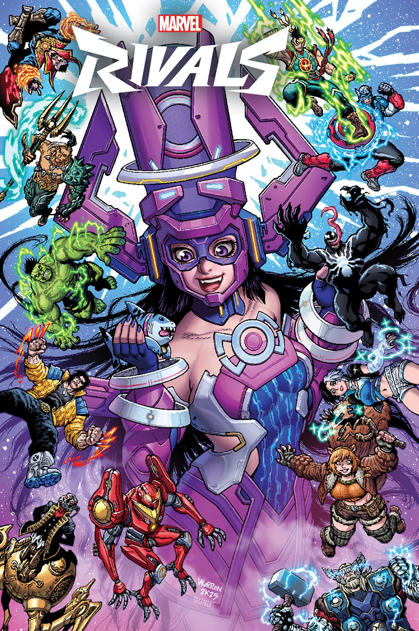 MARVEL RIVALS #1 ADAM WARREN VARIANT - Release Date: 04/02/2025