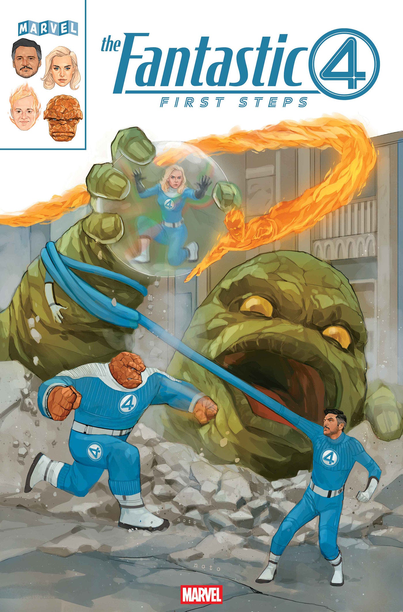 FANTASTIC FOUR: FIRST STEPS #1 PHIL NOTO COVER A - Release Date: 7/2/25