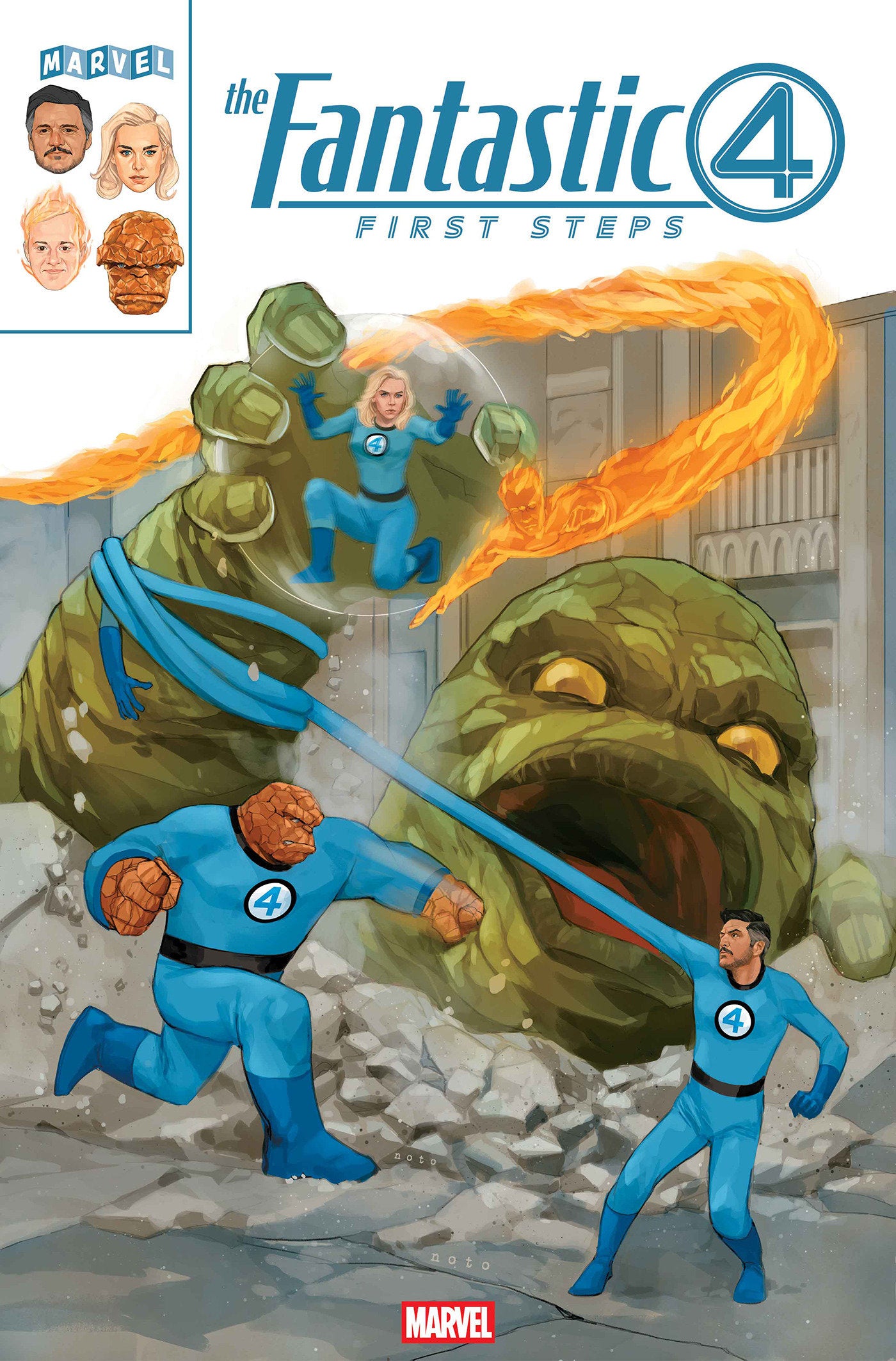 FANTASTIC FOUR: FIRST STEPS #1 PHIL NOTO COVER B - Release Date: 7/2/25