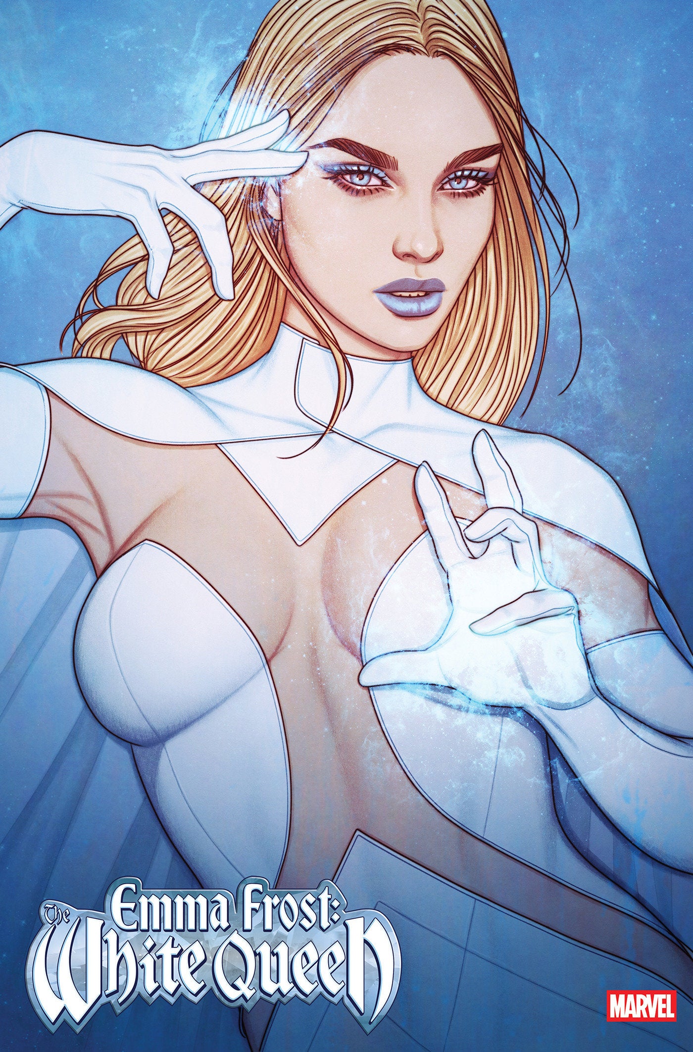 EMMA FROST: THE WHITE QUEEN #2 JENNY FRISON VARIANT - ISBN: 75960621292700221 - Release Date: 7/23/25